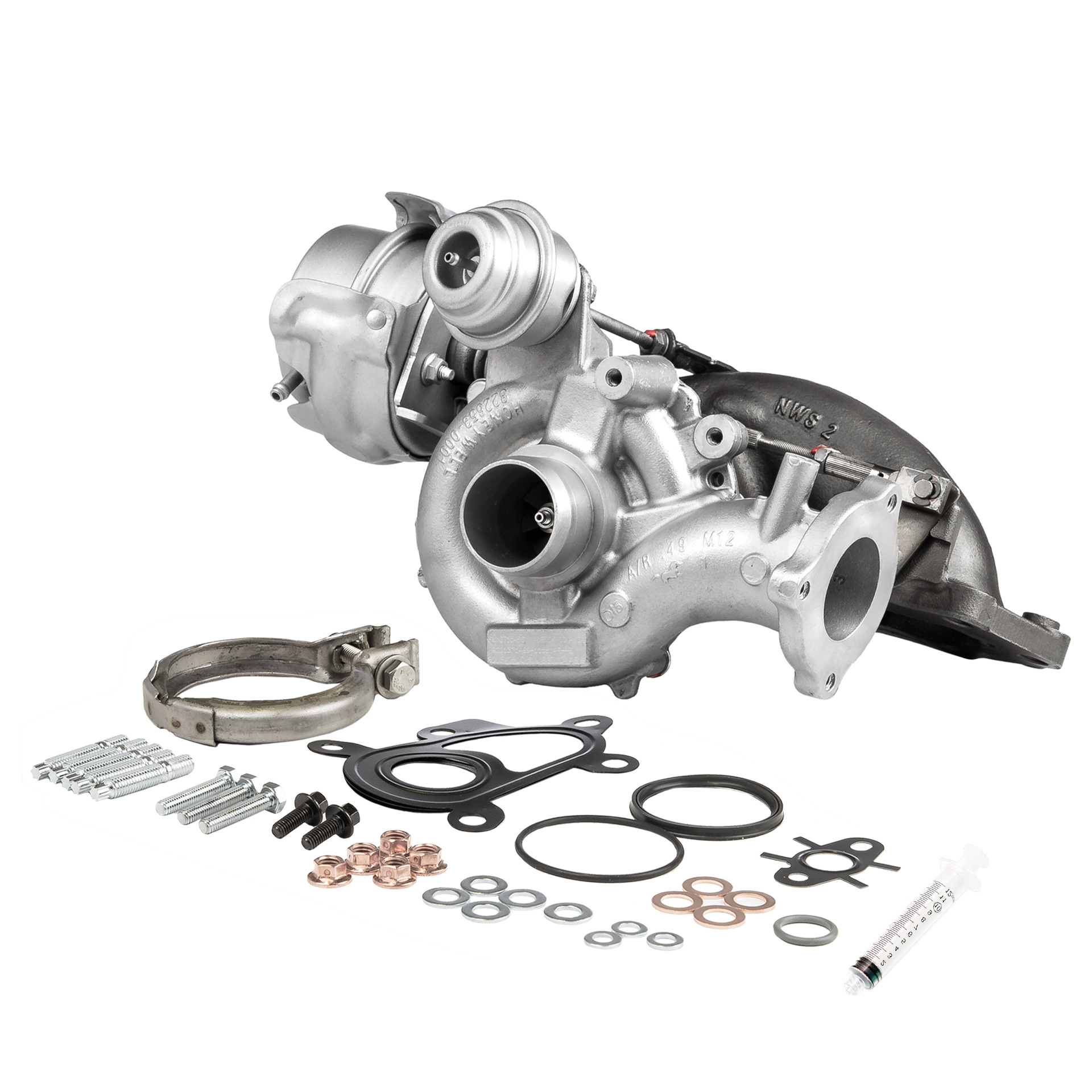Número OEM 14 41 053 12R - Turbocompressor 821942-5001RSM RENAULT, OPEL, FIAT, NISSAN, DACIA