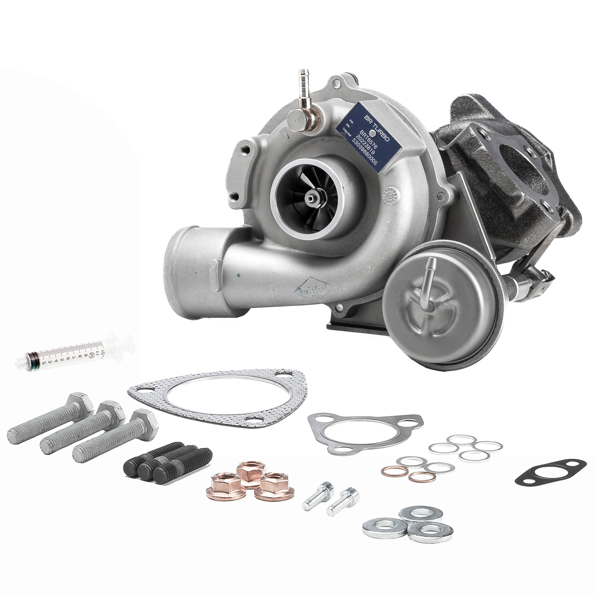 Numéro OEM 058 145 703 EV - Turbocompresseur BRT6576M AUDI, SEAT, SKODA, CUPRA