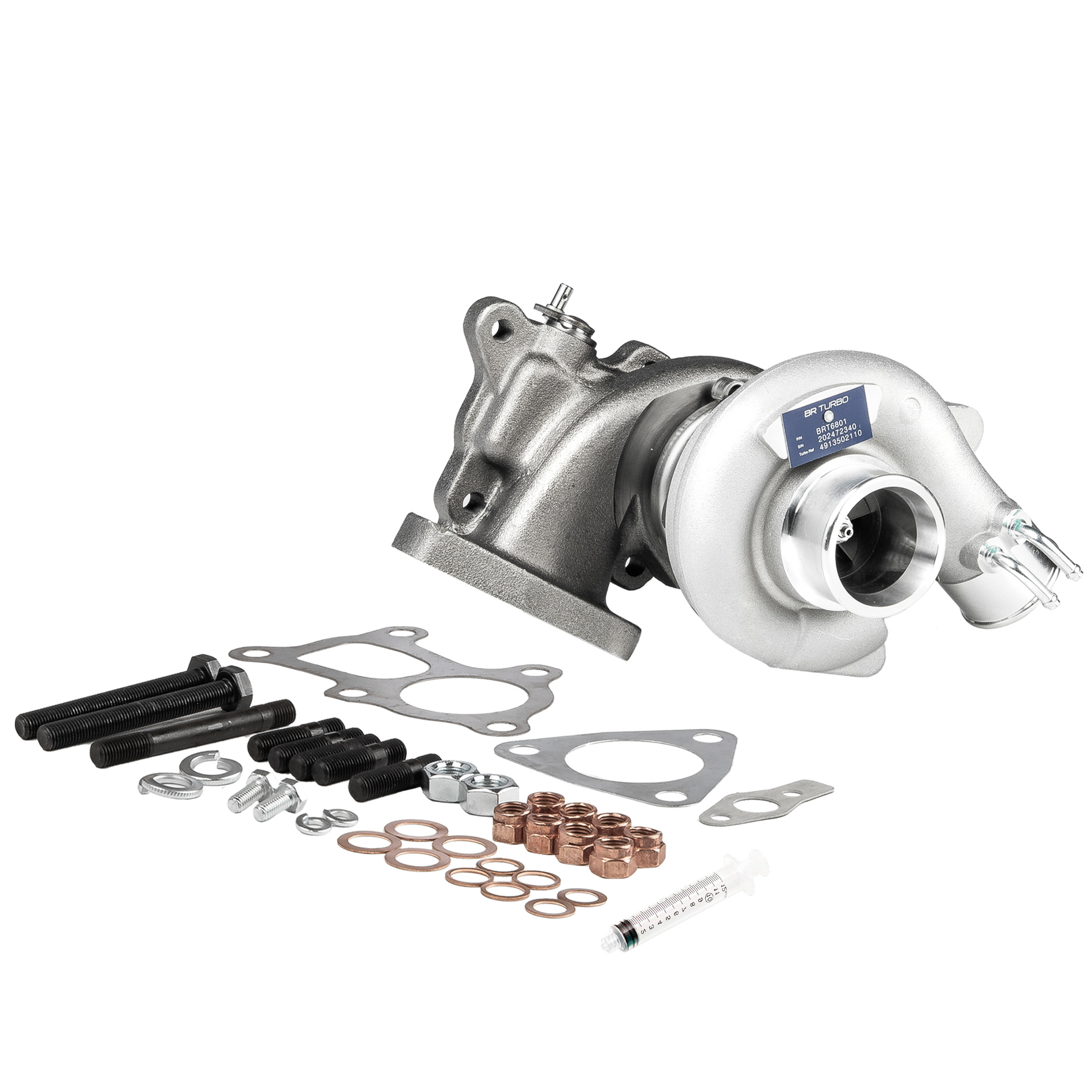 Turbina BRT6801M BR Turbo MITSUBISHI L200 III Pick-up (K6) 2.5 TD 4WD 1996 99 CV