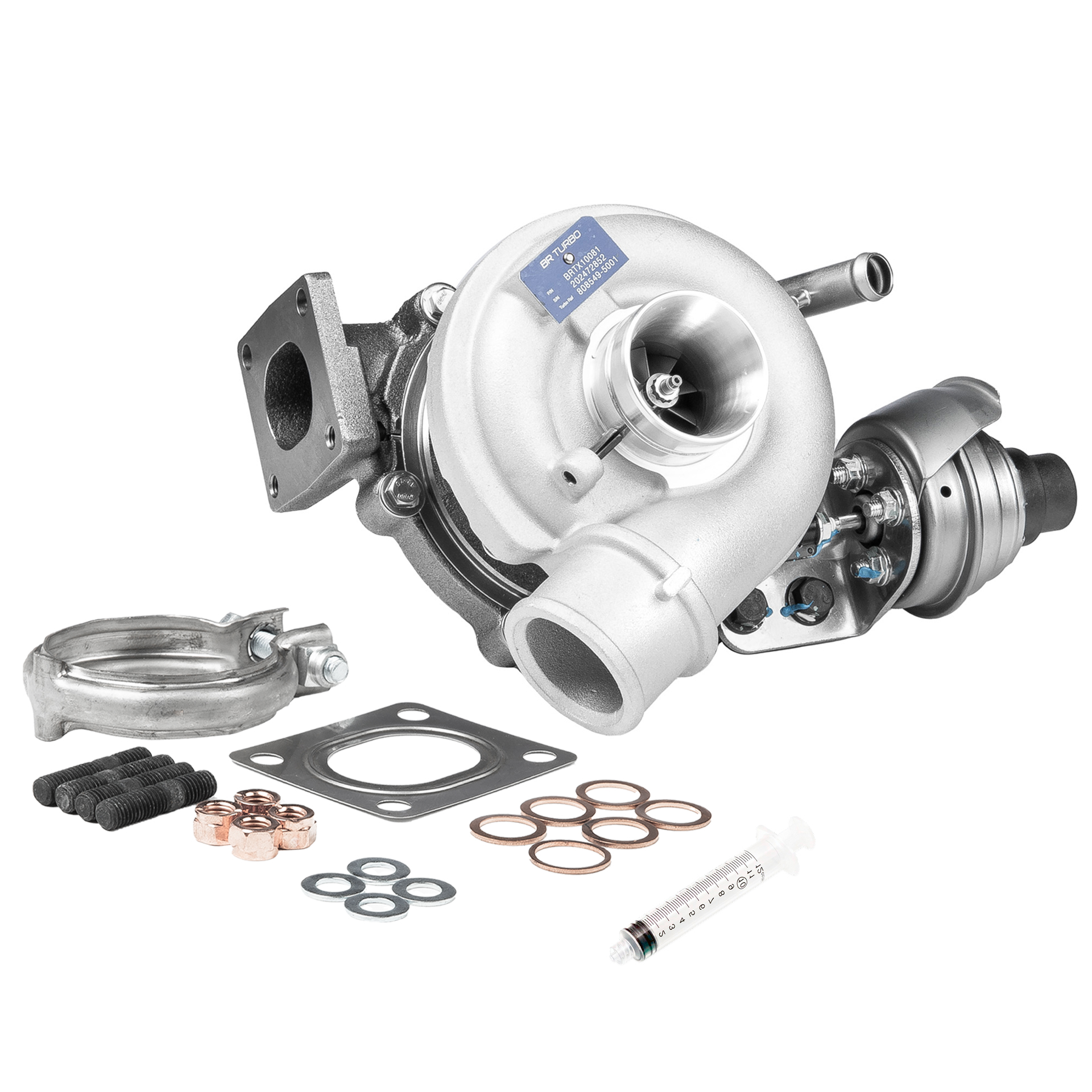 Turbocompresor BRTX10081M BR Turbo IVECO Daily VI Camión de plataforma/Chasis 35S14, 35S15, 35C15, 40S14, 40C15, 50C15, 60C5, 65C15,... 2016 146 cv