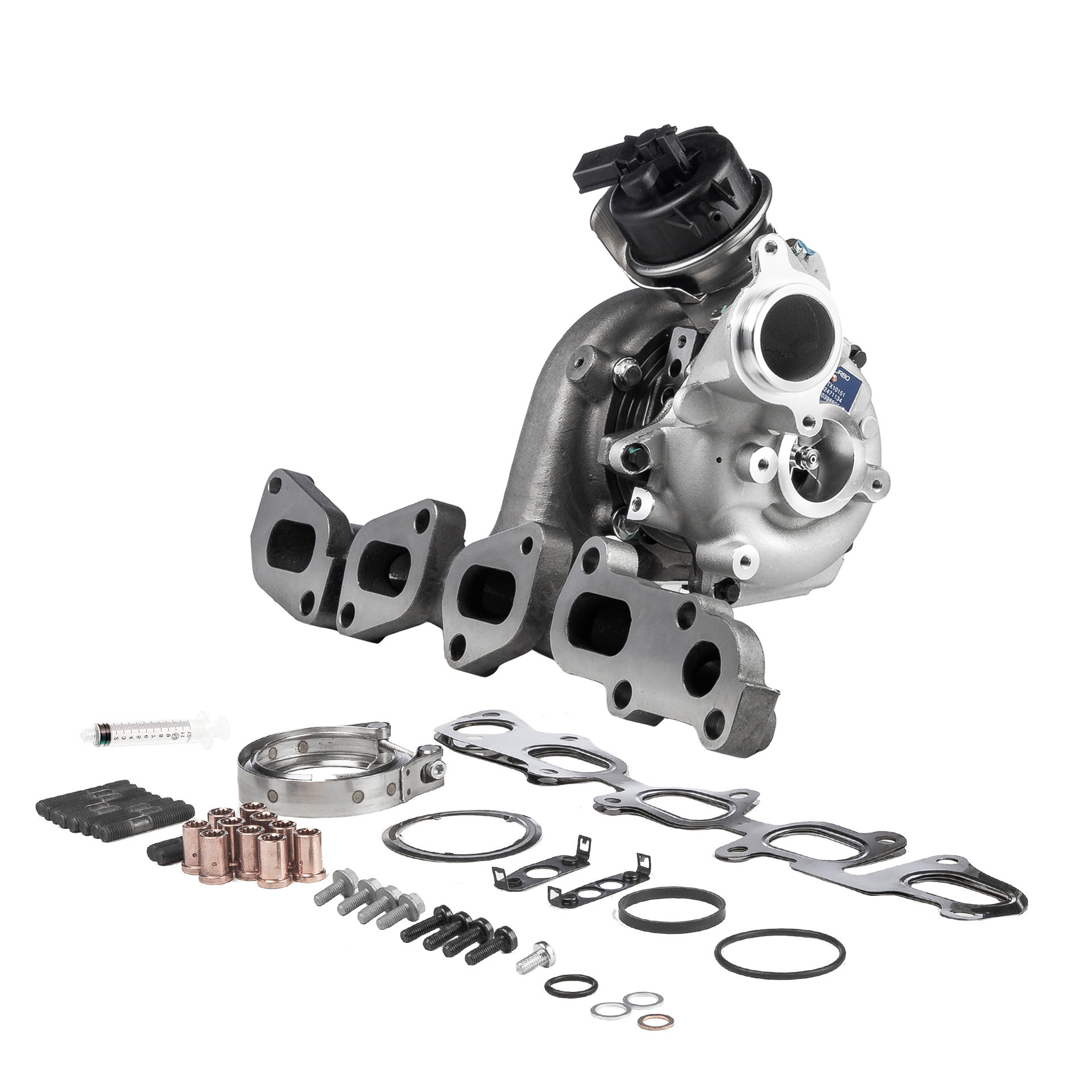 Número OEM 04L 253 056 C - Turbocompressor BRTX10151M VW, AUDI, SEAT, SKODA