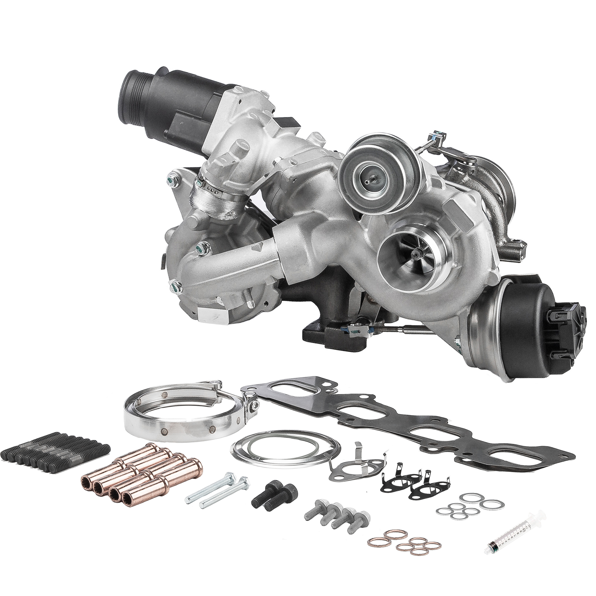 Numer OEM 03L 145 715 LX - Turbosprężarka BRTX12961M AUDI, MERCEDES-BENZ, SKODA, SEAT
