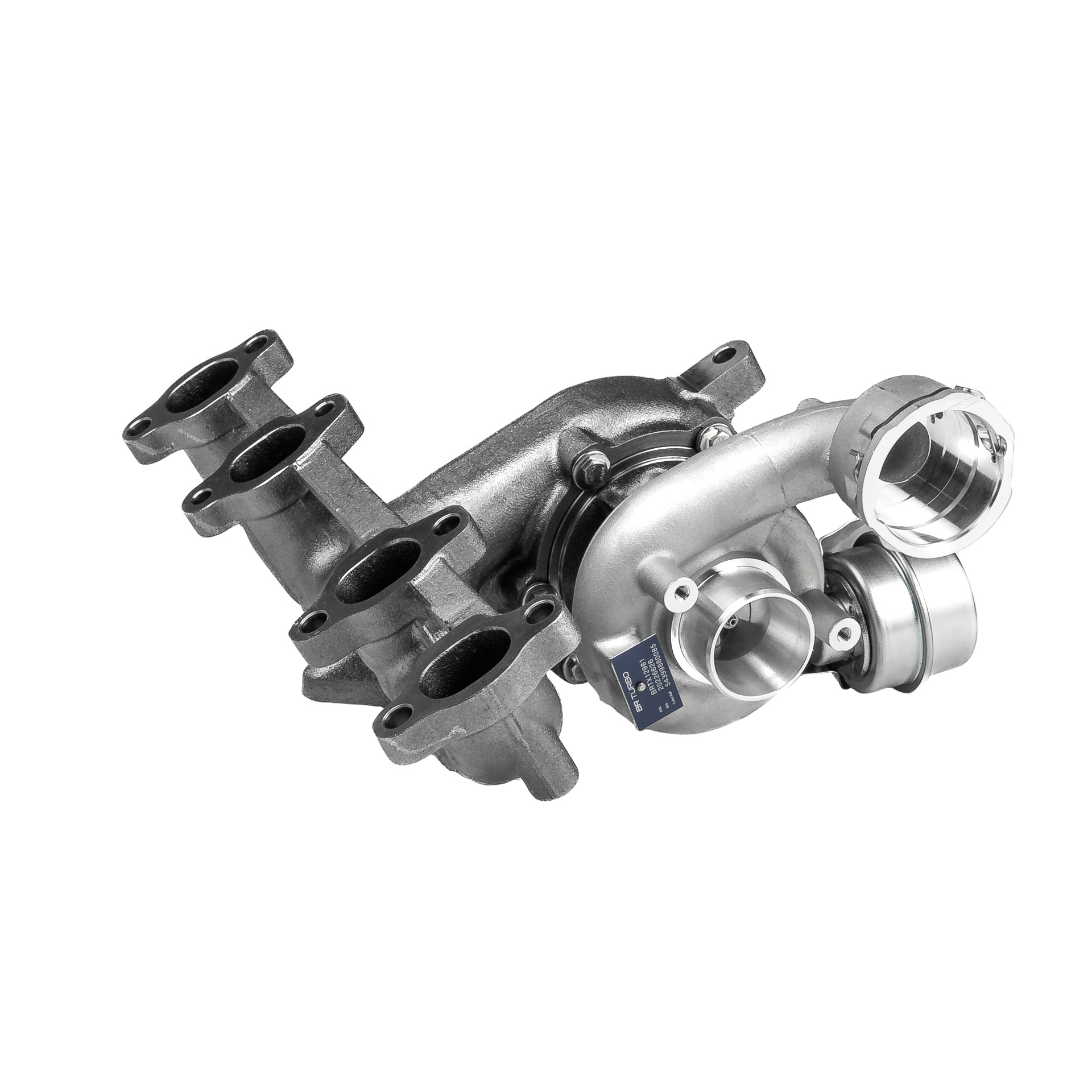 Turbolader BRTX12981 BR Turbo Volkswagen Multivan T5 (7HM, 7HN, 7HF, 7EF, 7EM, 7EN) 1.9 TDI 2009 102 Pk