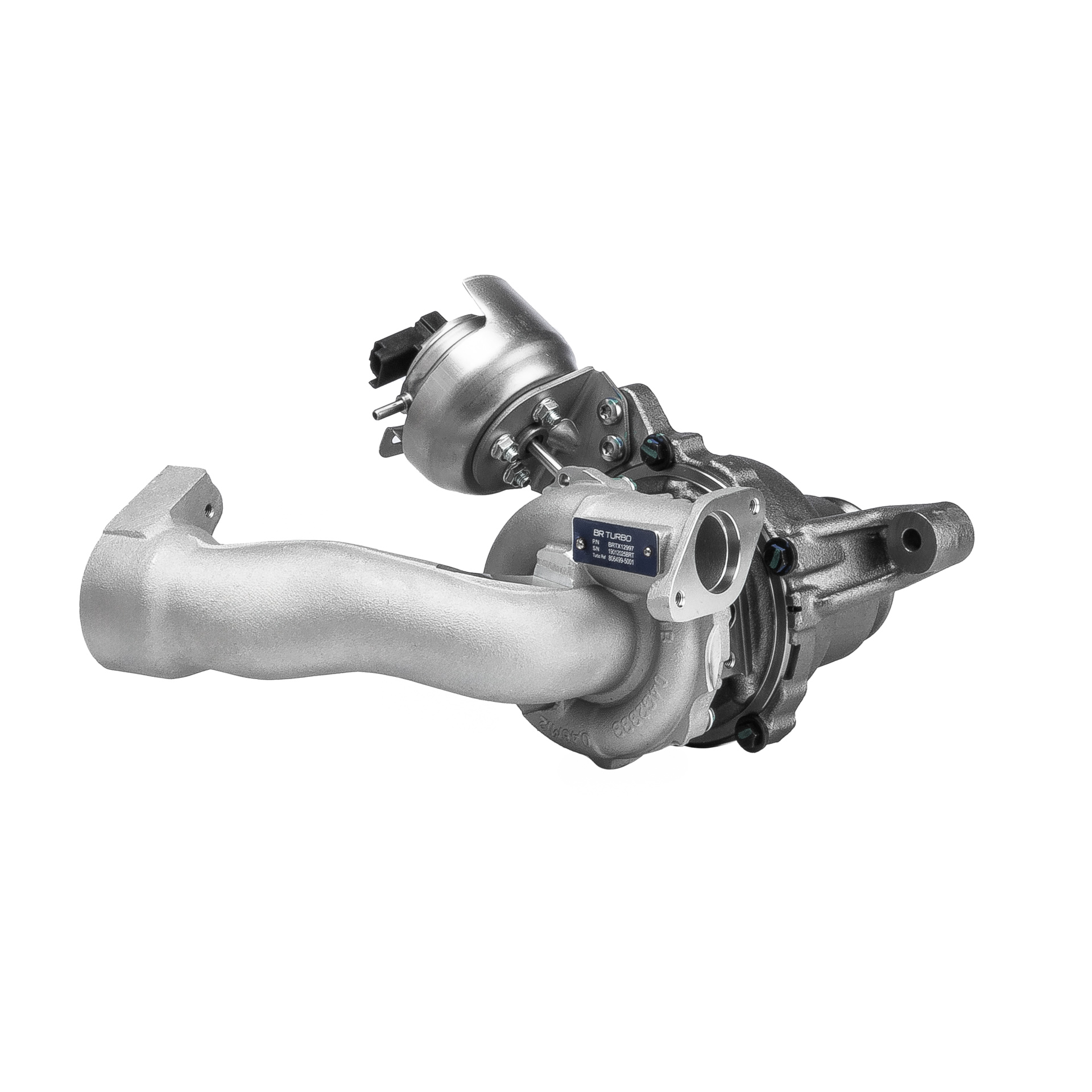 Número OEM 0375 R1 - Turbocompressor BRTX12997 PEUGEOT, CITROËN, FIAT