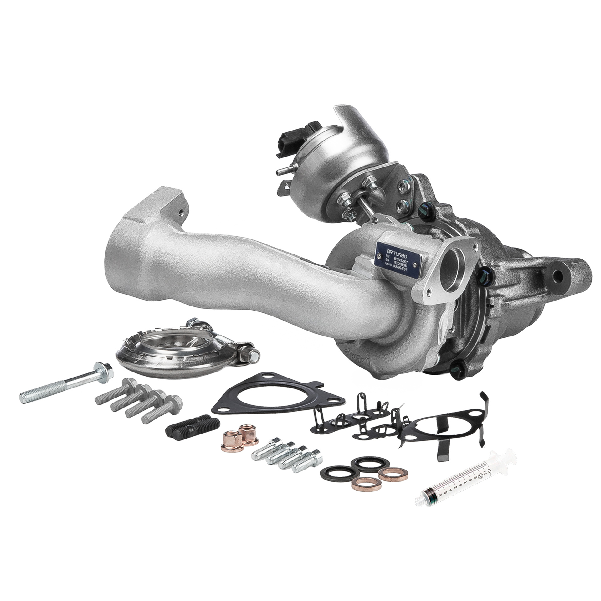 Número OEM 0375 R1 - Turbocompressor BRTX12997M PEUGEOT, CITROËN, FIAT
