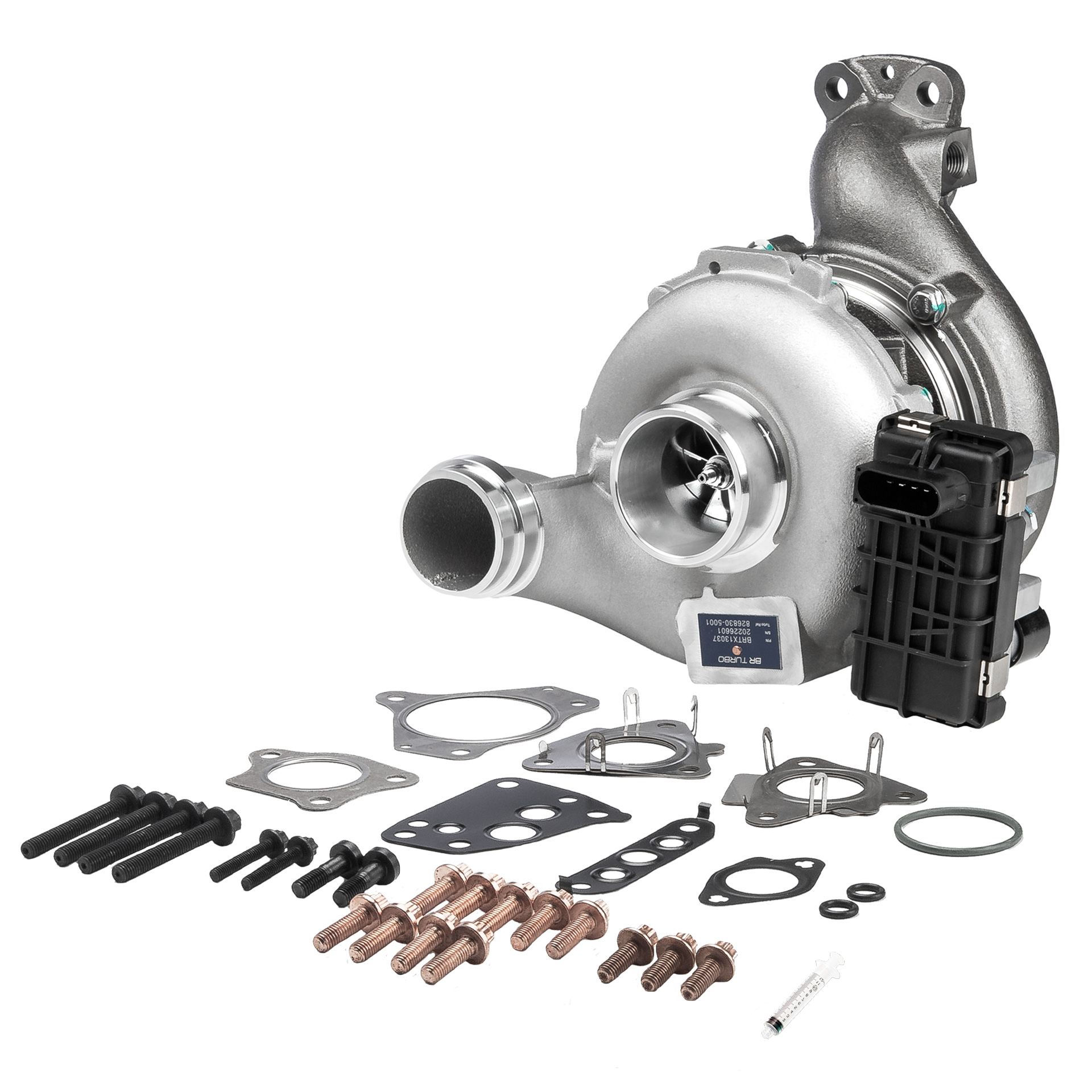 Número OEM A 642 090 24 86 - Turbocompresor BRTX13037M MERCEDES-BENZ