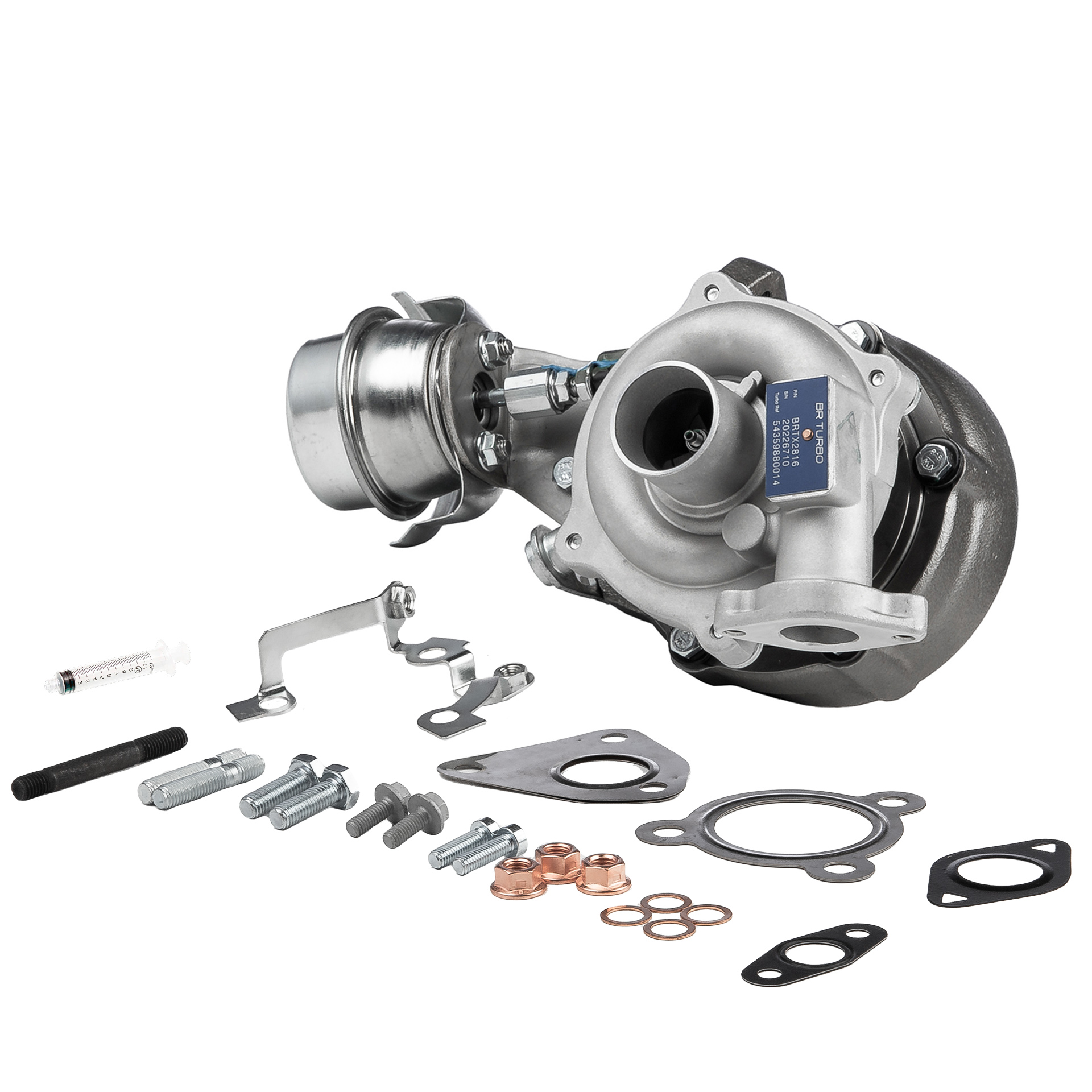 Numéro OEM 8 60 127 - Turbocompresseur BRTX2816M OPEL, FIAT, ALFA ROMEO, LANCIA, VAUXHALL
