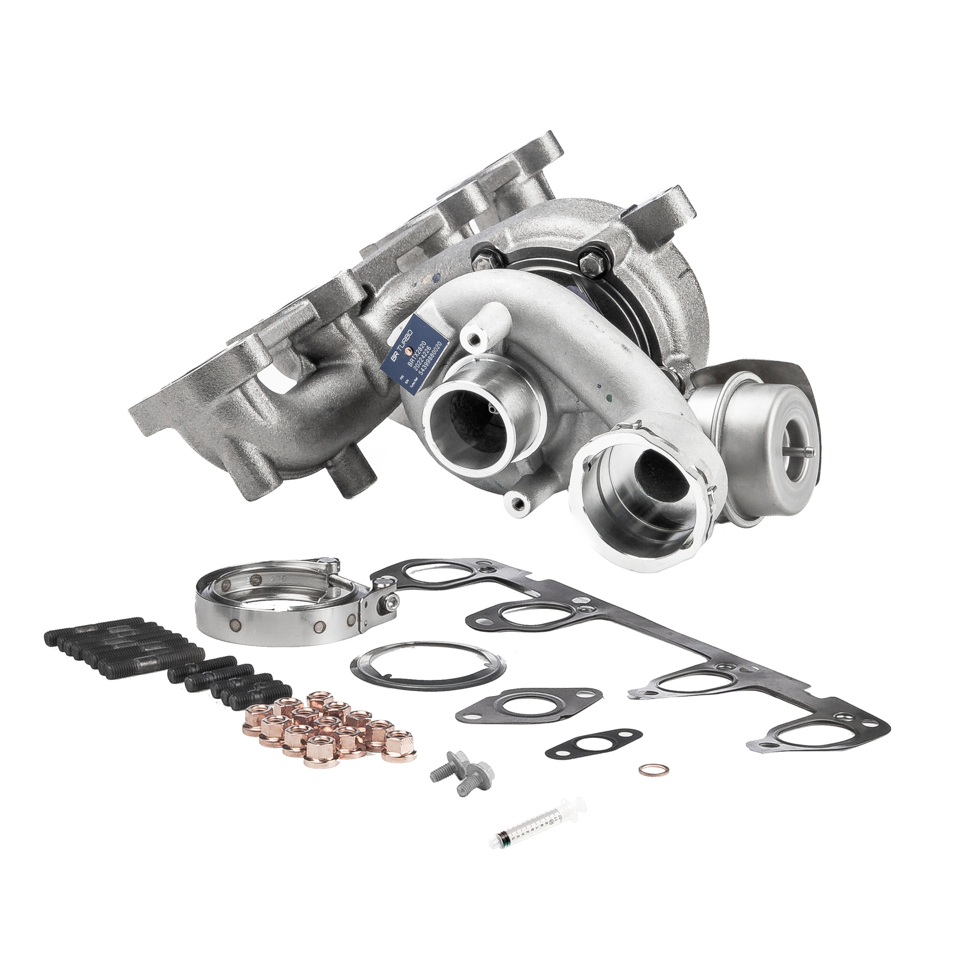 Número OEM 038 253 014 H - Turbocompressor BRTX2820M VW, AUDI, FORD, SEAT, SKODA