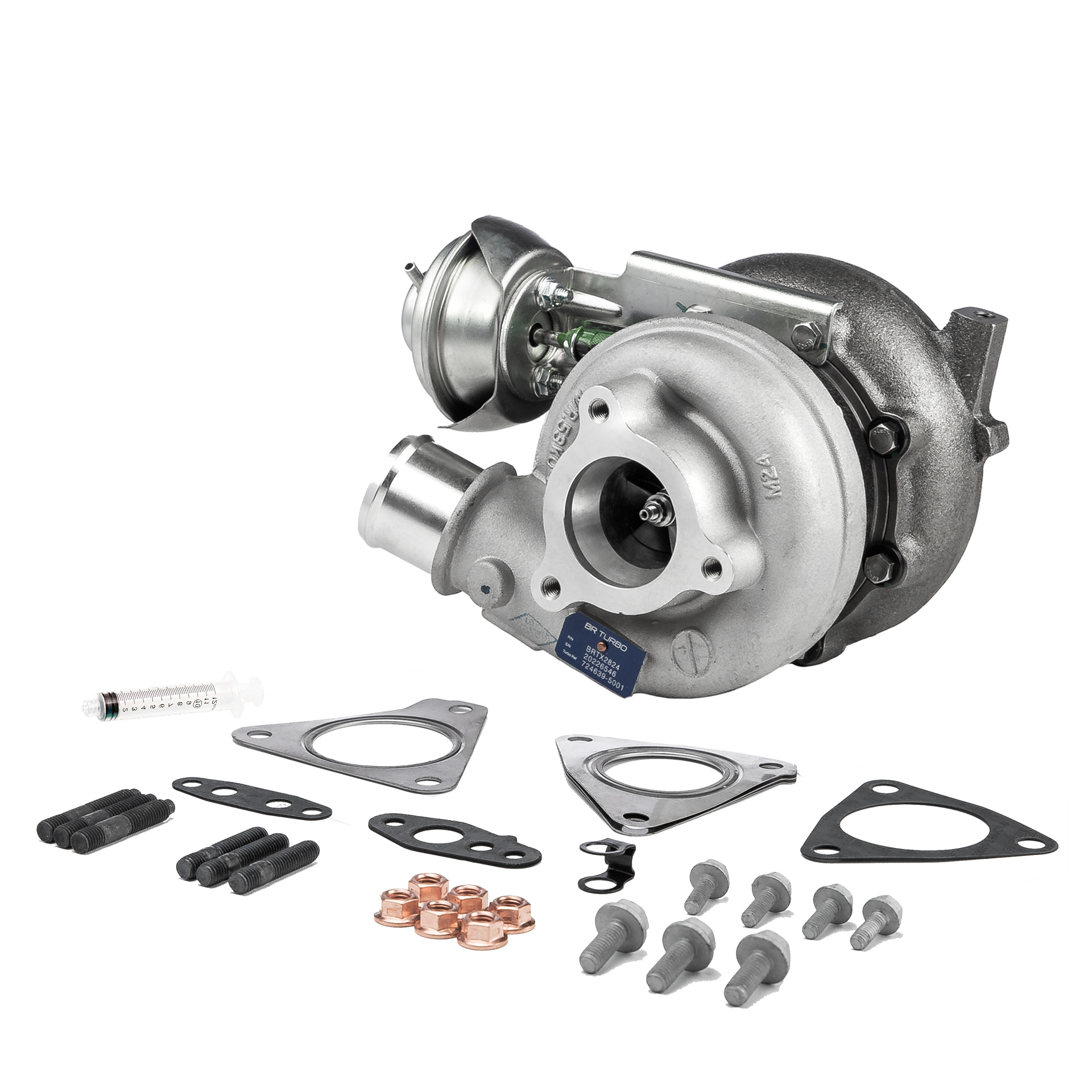 Numéro OEM 1441-12X90A - Turbocompresseur BRTX2824M RENAULT, BMW, AUDI, MERCEDES-BENZ, OPEL