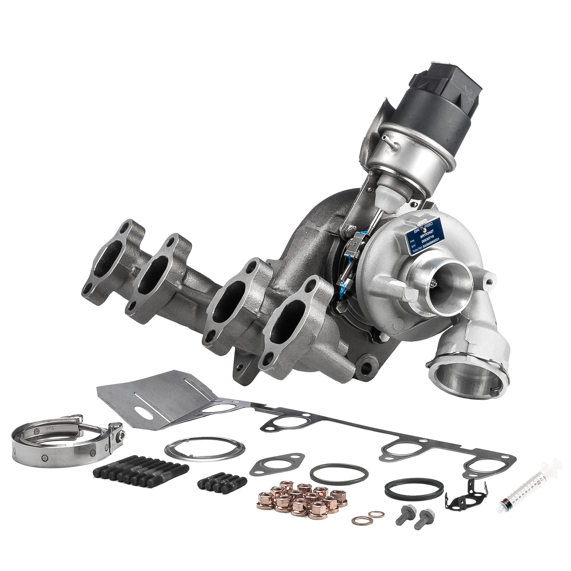 Turbolader BRTX3427M BR Turbo Volkswagen Golf V Variant (1K5) 1.9 TDI 4motion 2008 105 Pk