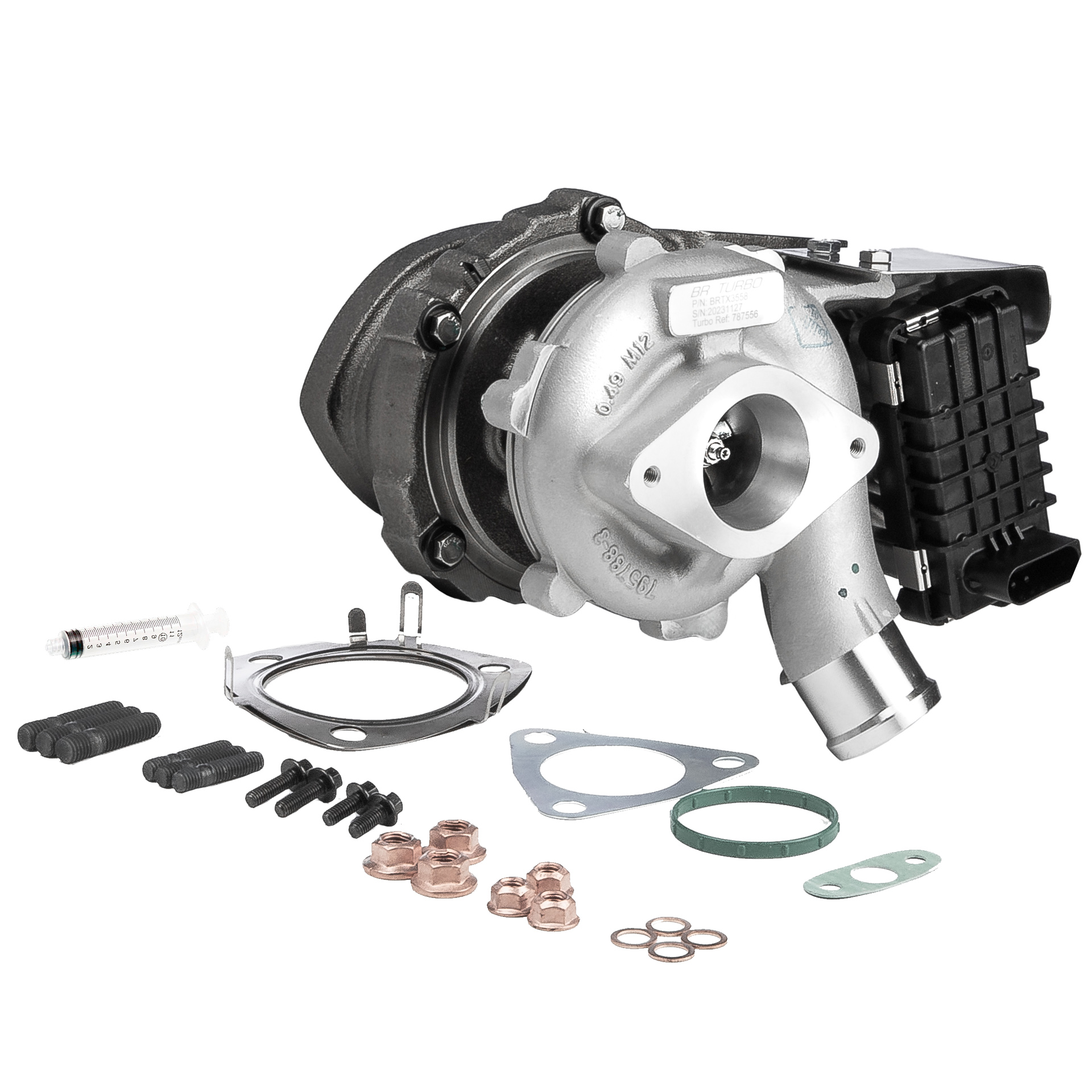 Número OEM BK3Q-6K682-CC - Turbocompressor BRTX3558M RENAULT, BMW, VW, MERCEDES-BENZ, PEUGEOT