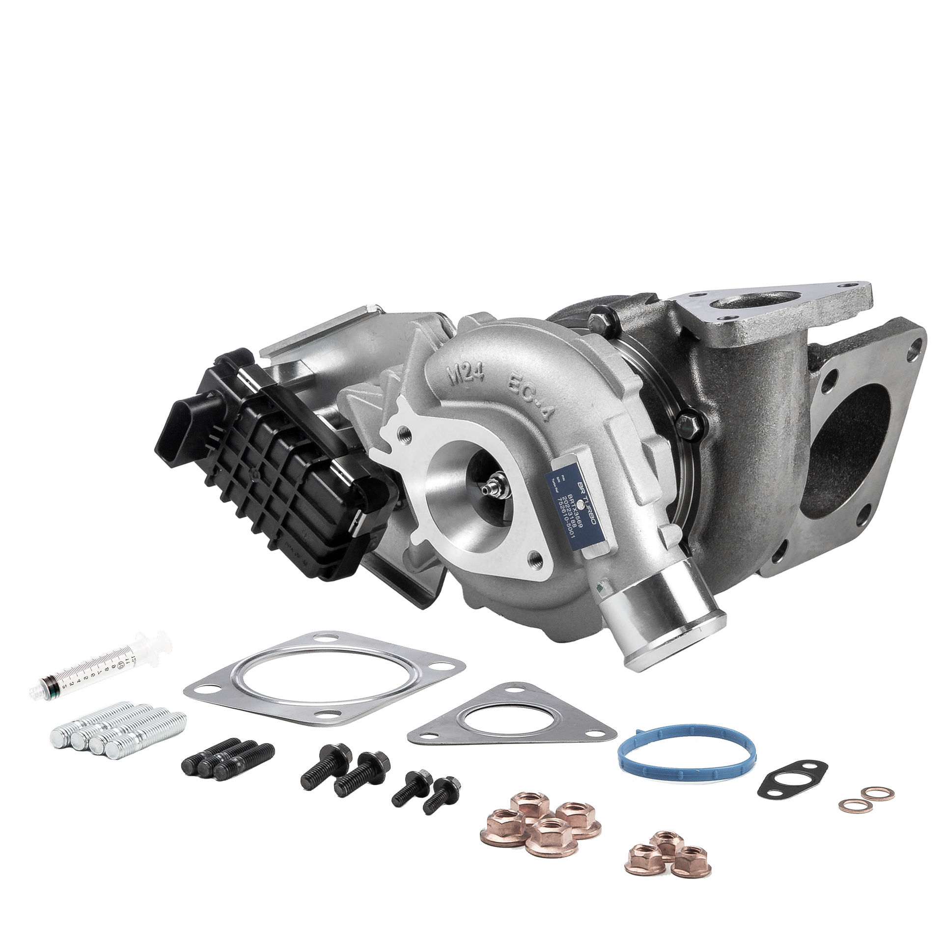 Turbolader BRTX3569M BR Turbo FORD Transit Mk6 Flatbed vrachtwagen / Chassis (V347, V348) 2.4 TDCi RWD 2006 140 Pk