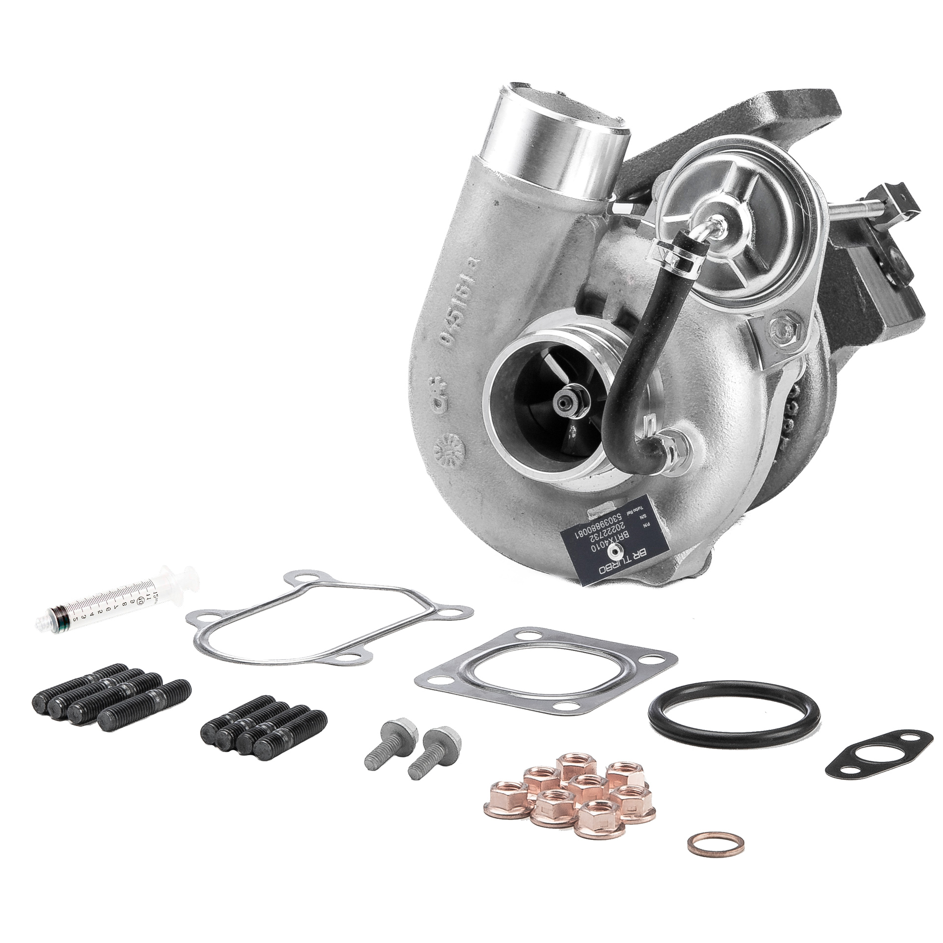 Numéro OEM 0375 F6 - Turbocompresseur BRTX4010M RENAULT, PEUGEOT, CITROËN, FIAT, ALFA ROMEO