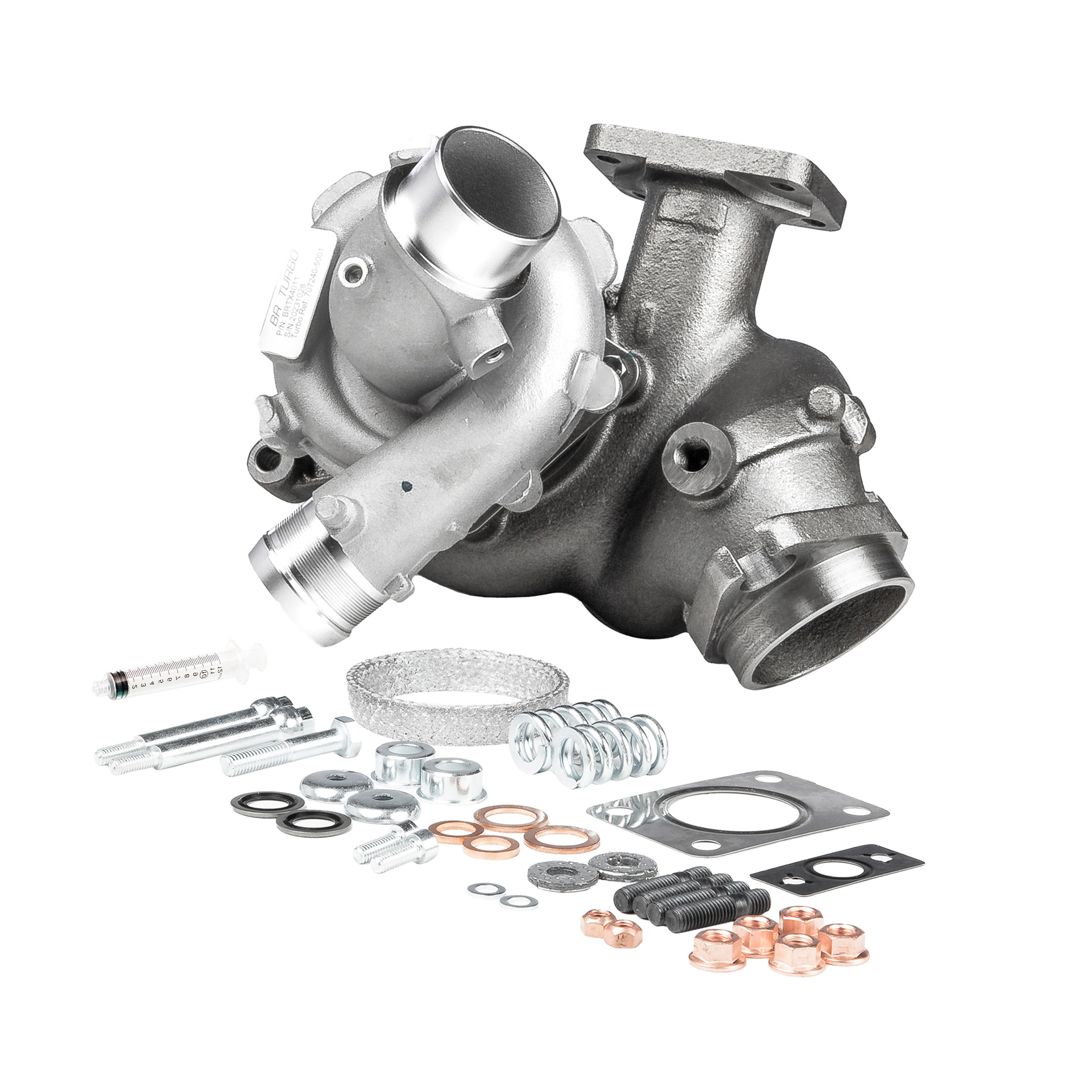 Numéro OEM 0375 J4 - Turbocompresseur BRTX4011M PEUGEOT, CITROËN, FIAT, LANCIA