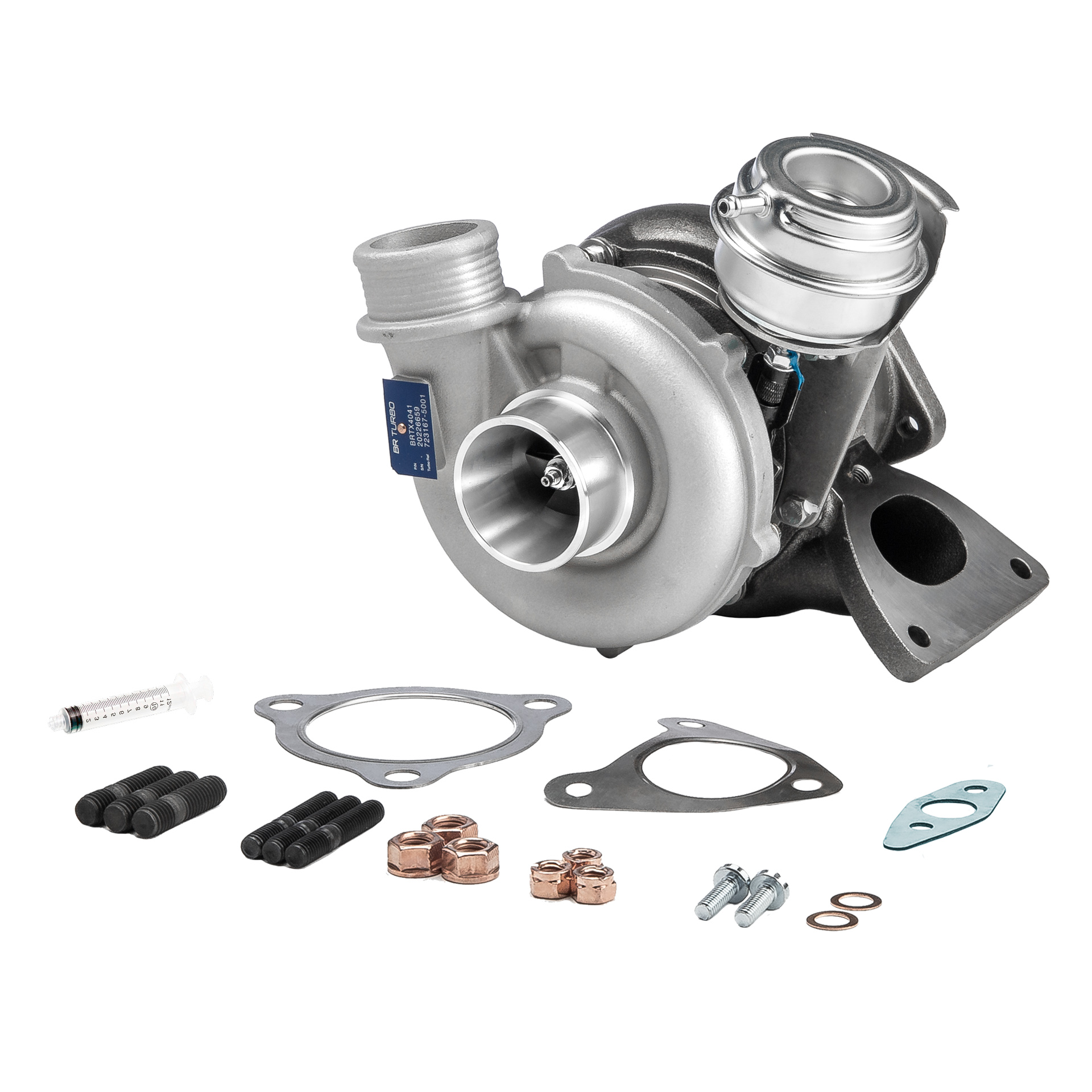 Número OEM 8 653 146 - Turbocompressor BRTX4041M RENAULT, BMW, VW, MERCEDES-BENZ, OPEL