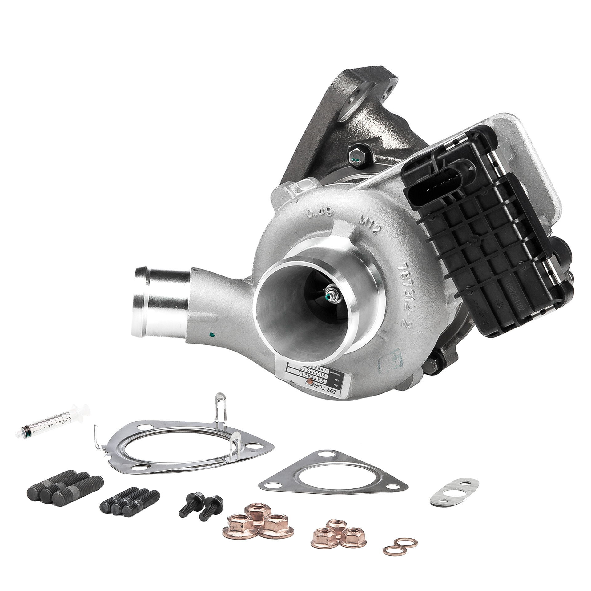 Número OEM 1 741 779 - Turbocompressor BRTX4215M RENAULT, BMW, VW, MERCEDES-BENZ, PEUGEOT
