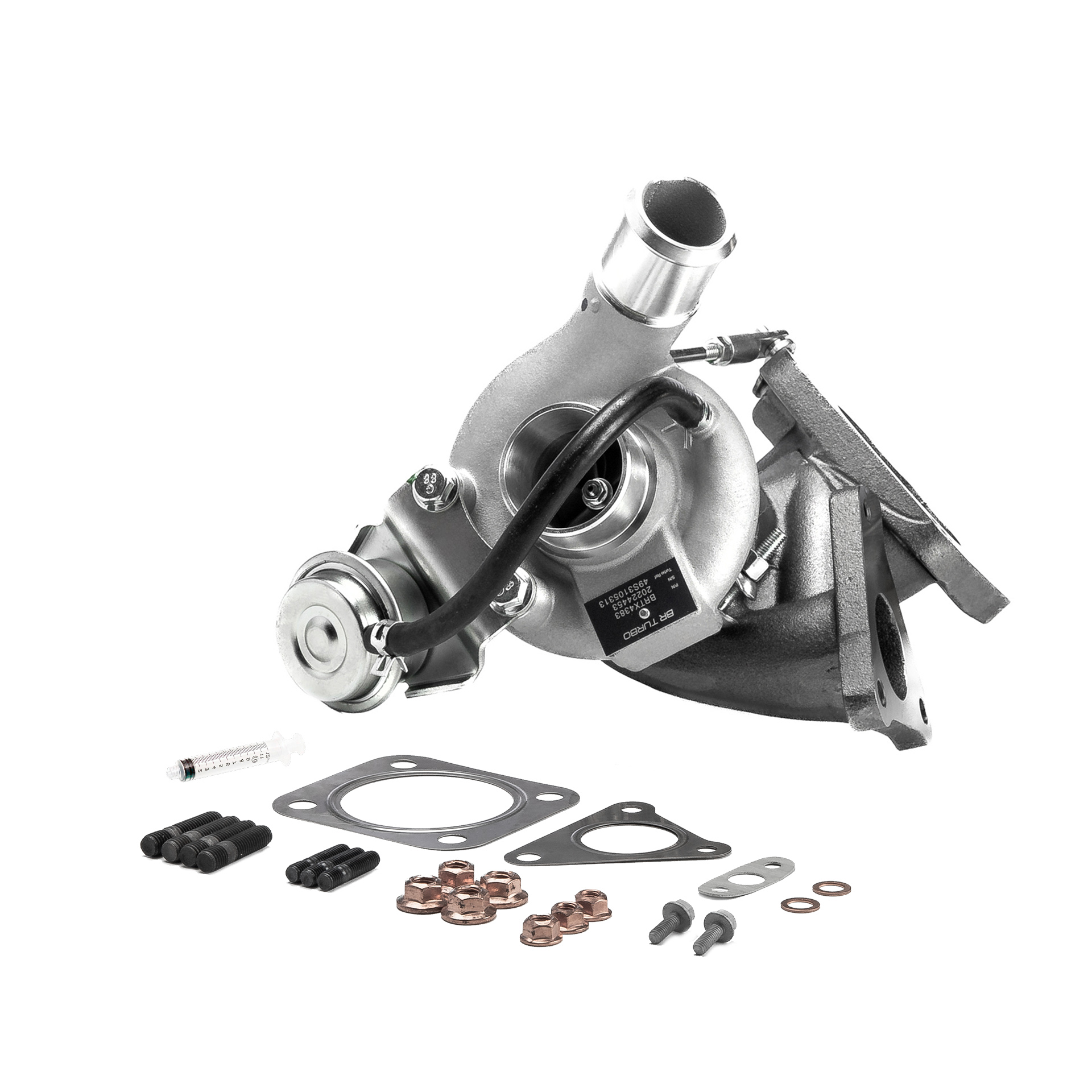 Numéro OEM 1 567 327 - Turbocompresseur BRTX4383M PEUGEOT, CITROËN, FORD, FIAT, MITSUBISHI