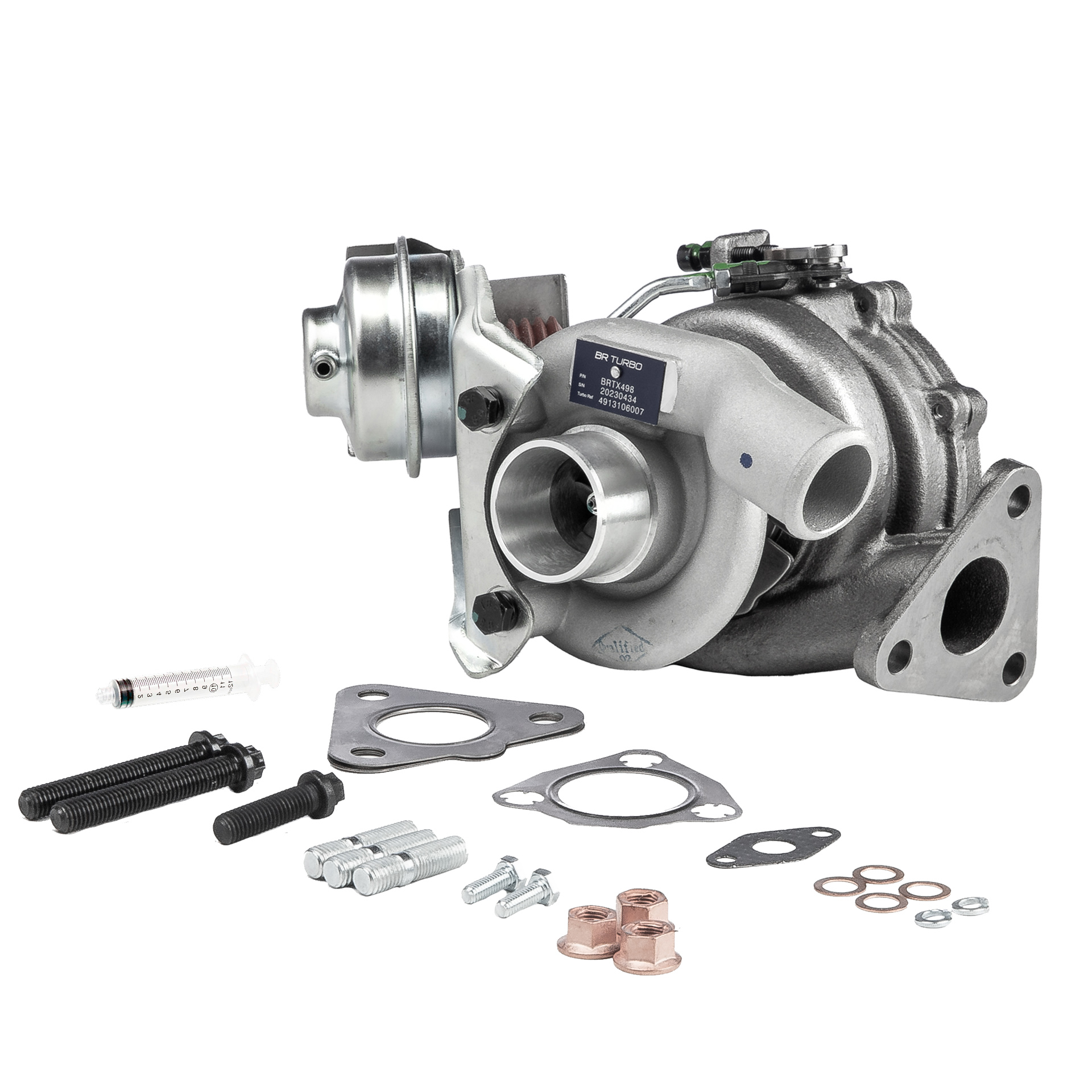 Turbolader BRTX498M BR Turbo OPEL Corsa C Hatchback (X01) 1.7 CDTI (F08, F68) 2008 100 Pk