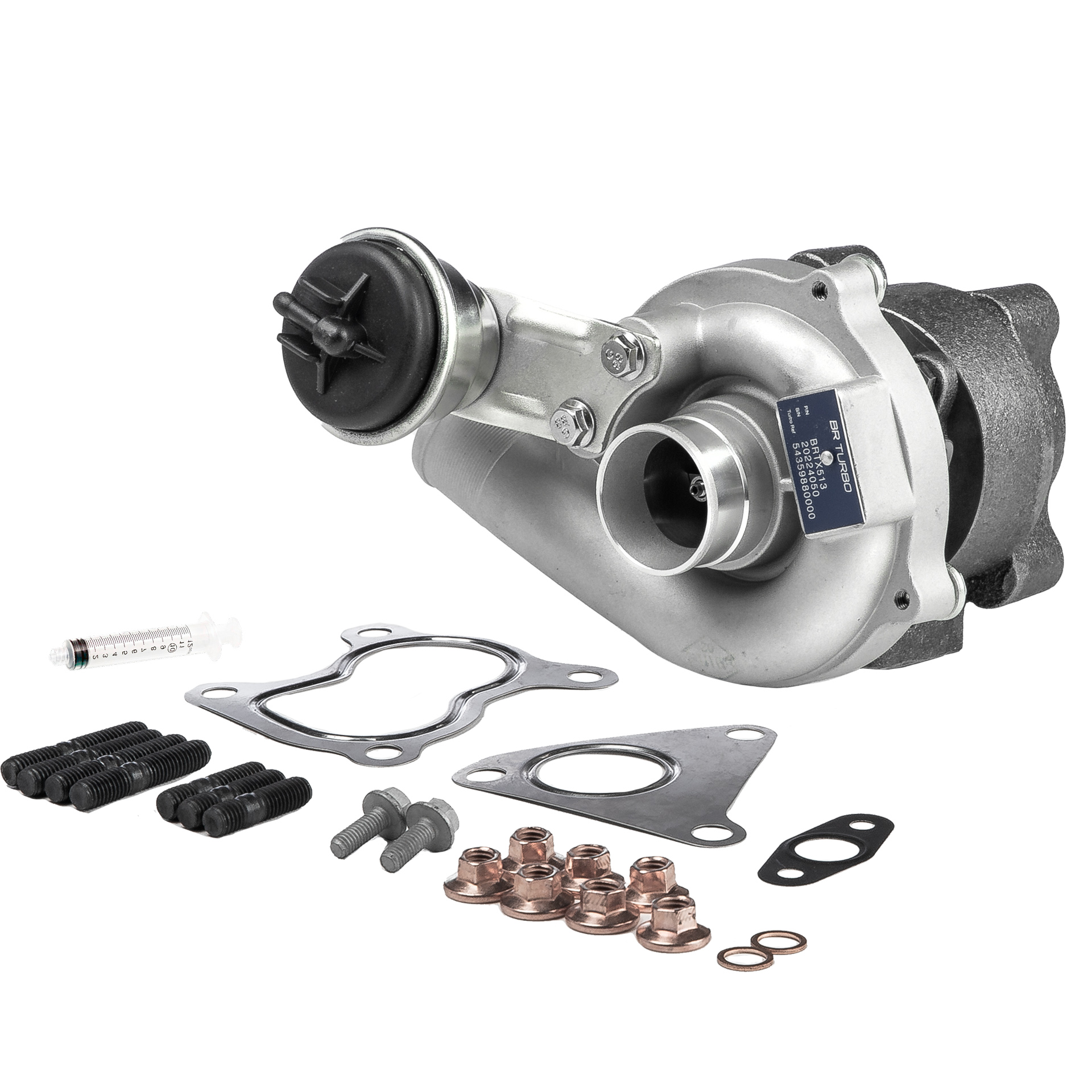 Turboaggregat BRTX513M BR Turbo RENAULT Modus / Grand Modus (F, JP) 1.5 dCi 2013 82 hk