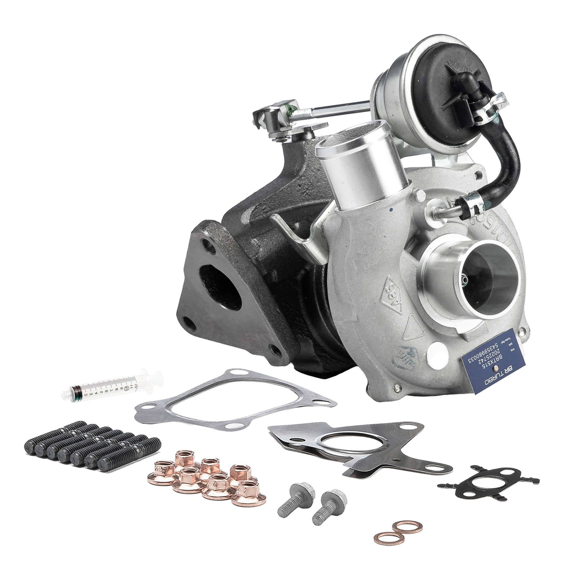 Turboaggregat BRTX515M BR Turbo RENAULT Modus / Grand Modus (F, JP) 1.5 dCi 2016 65 hk