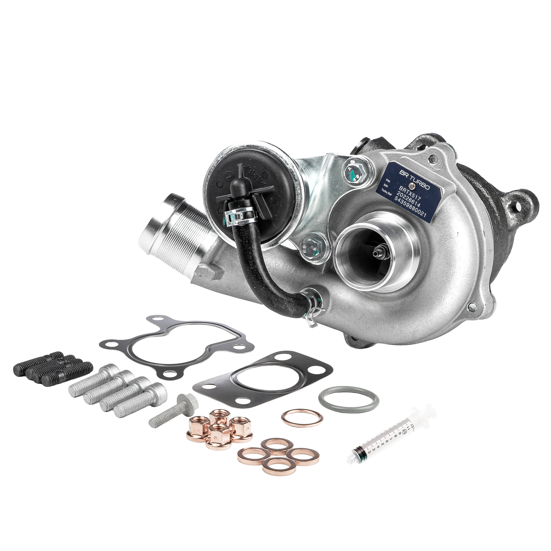 Numéro OEM 0375 N6 - Turbocompresseur BRTX517M PEUGEOT, CITROËN, FORD, TOYOTA, TVR