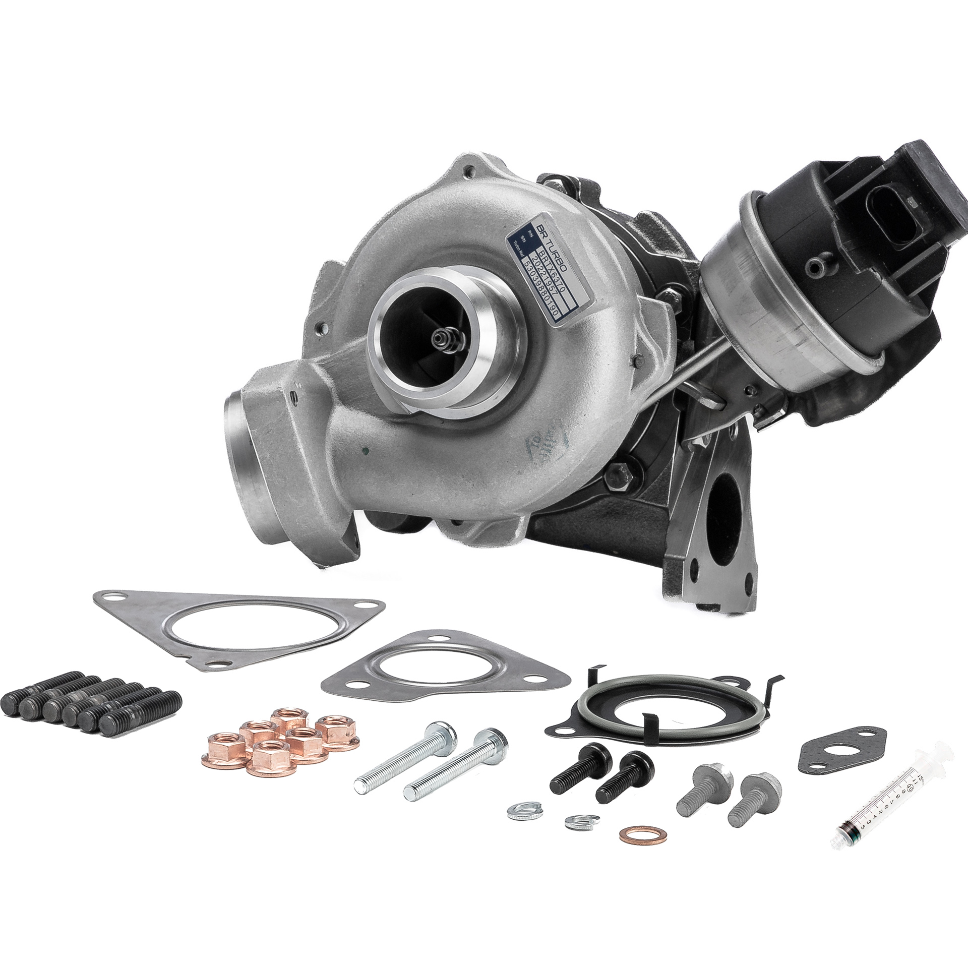Turbolader BRTX6370M BR Turbo AUDI Q5 (8RB) 2.0 TDI 2011 143 HK