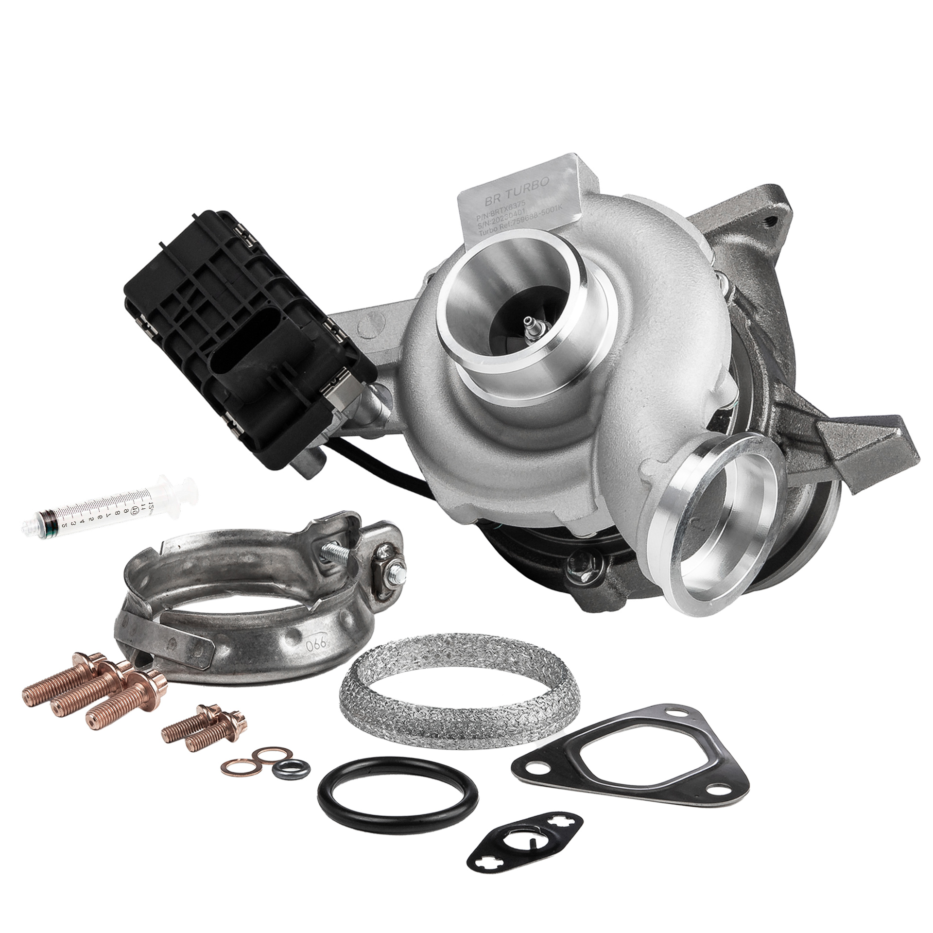 Número OEM A 646 090 04 80 - Turbocompresor BRTX6375M MERCEDES-BENZ
