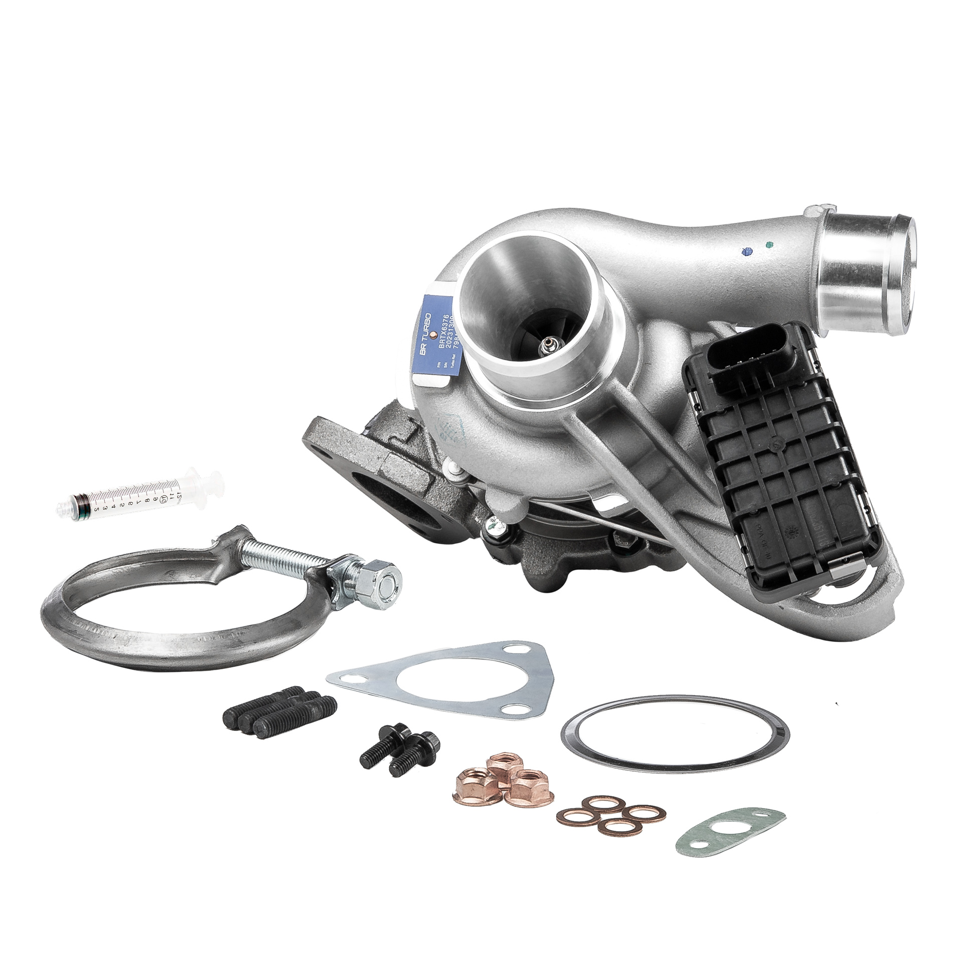 Número OEM CU3Q-6K682-AB - Turbocompressor BRTX6376M RENAULT, BMW, VW, MERCEDES-BENZ, PEUGEOT