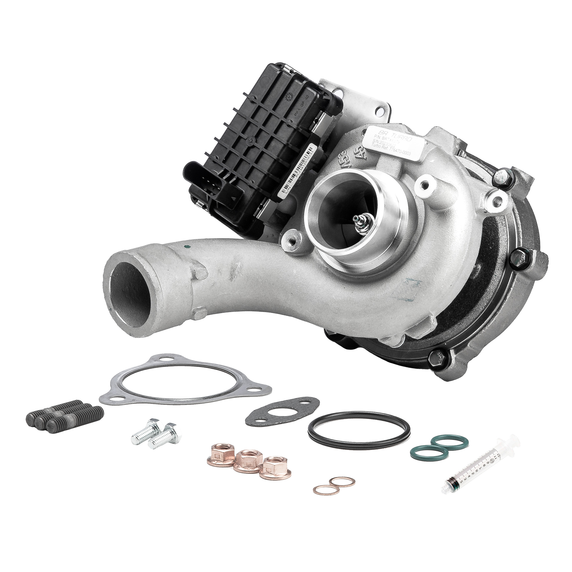Turbolader BRTX6379M BR Turbo Volkswagen Touareg I (7LA, 7L6, 7L7) 3.0 V6 TDI 2009 240 Pk