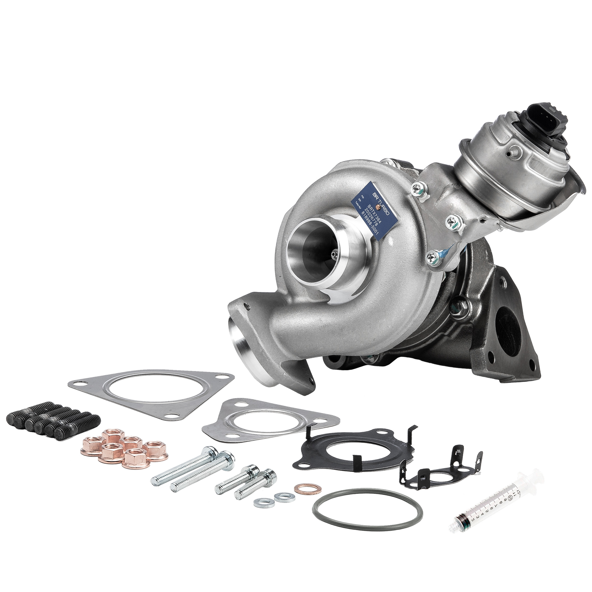 Número OEM 03L 145 721 C - Turbocompresor BRTX7364M SEAT, AUDI, SKODA