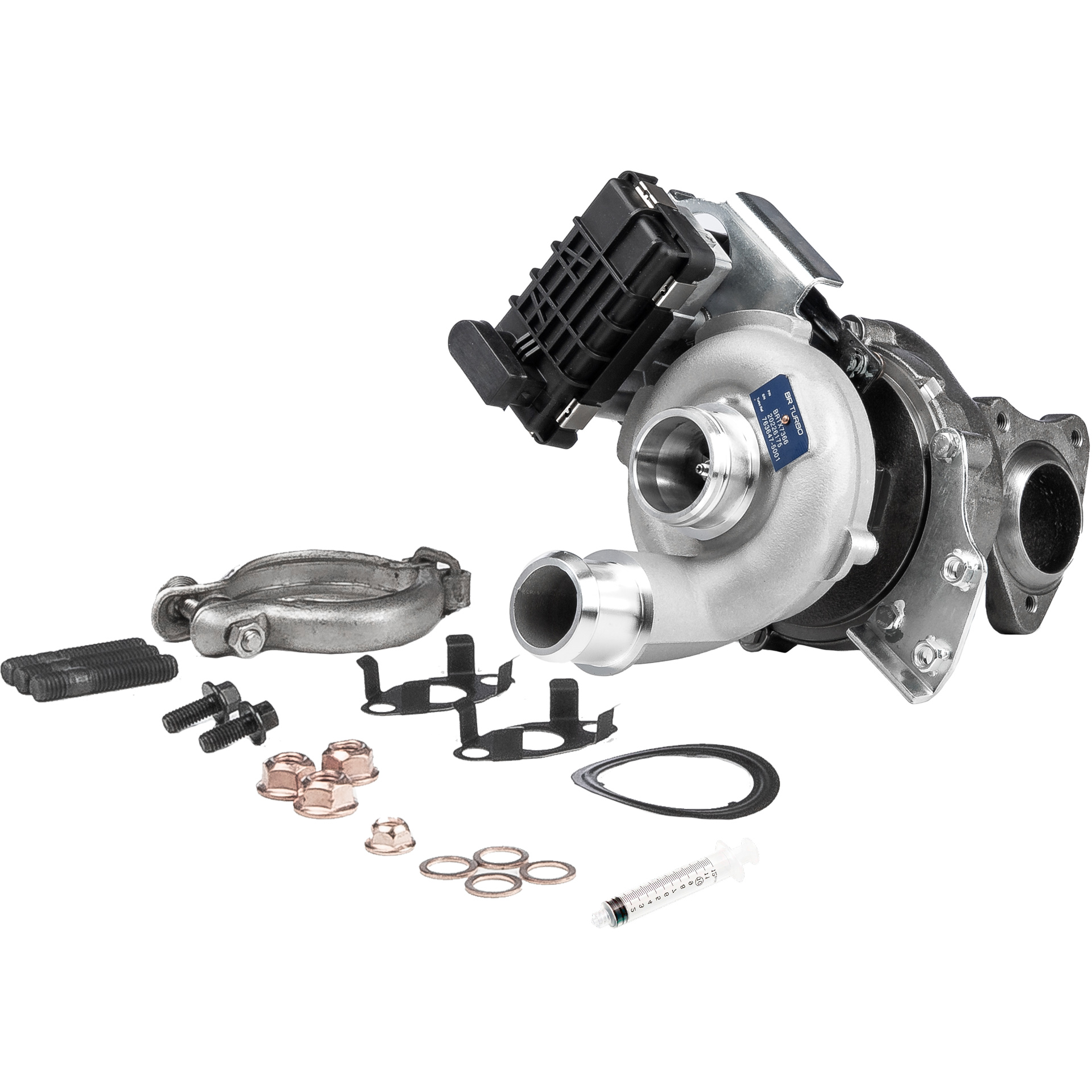 Numéro OEM 1 567 329 - Turbocompresseur BRTX7366M AUDI, FORD, OPEL, FIAT, SEAT