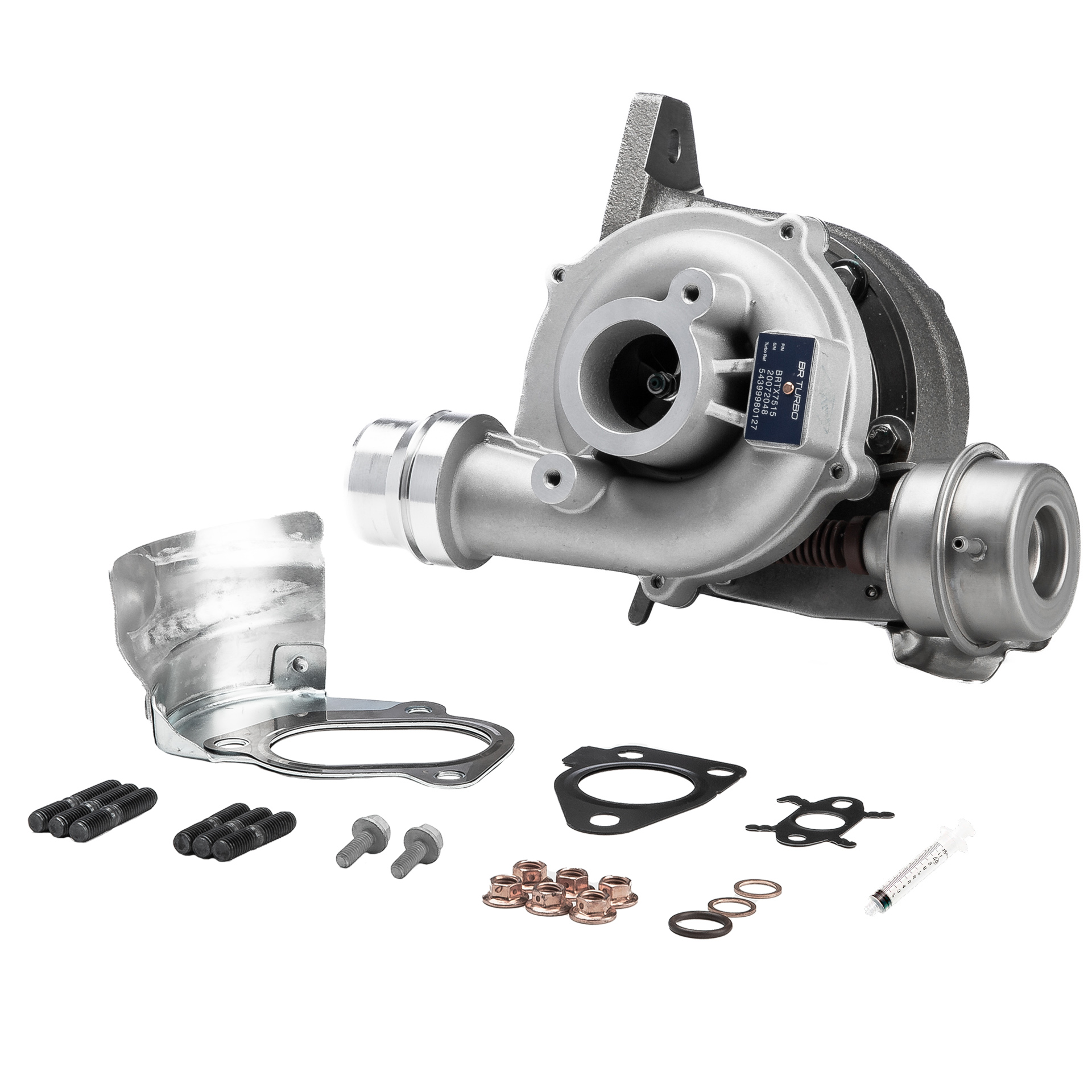 Turbolader BRTX7515M BR Turbo RENAULT Scénic III (JZ0/1_) 1.5 dCi (JZ02, JZ0R) 2015 95 hk