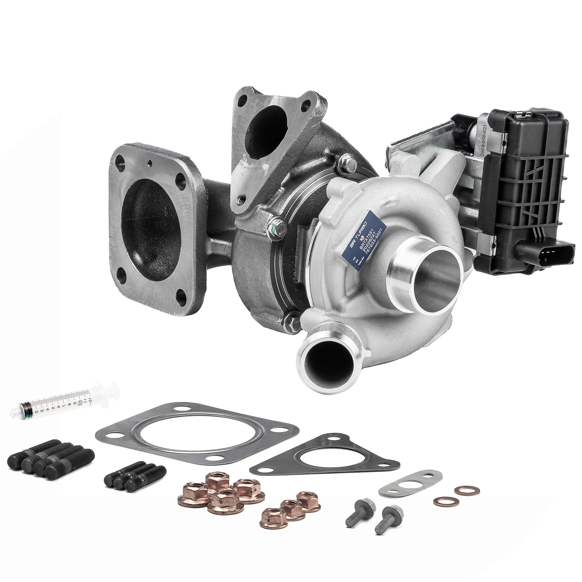 Número OEM 1 479 061 - Turbocompresor BRTX7551M PEUGEOT, FORD, CITROËN, OPEL, FIAT
