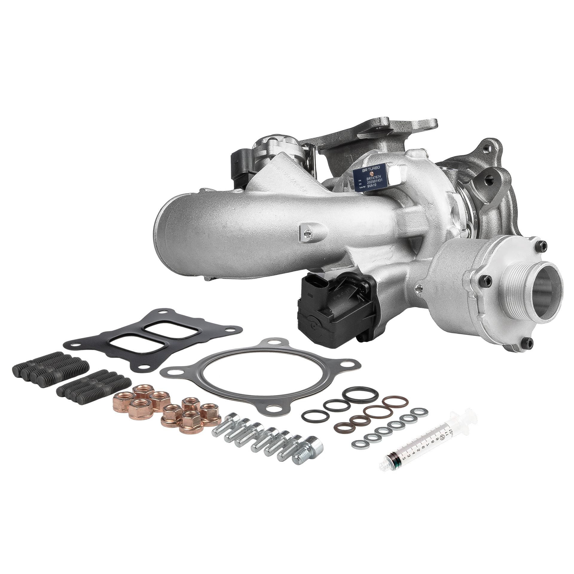 Numer OEM 06L 145 722 C - Turbosprężarka BRTX7674M AUDI, SKODA, SEAT, PORSCHE