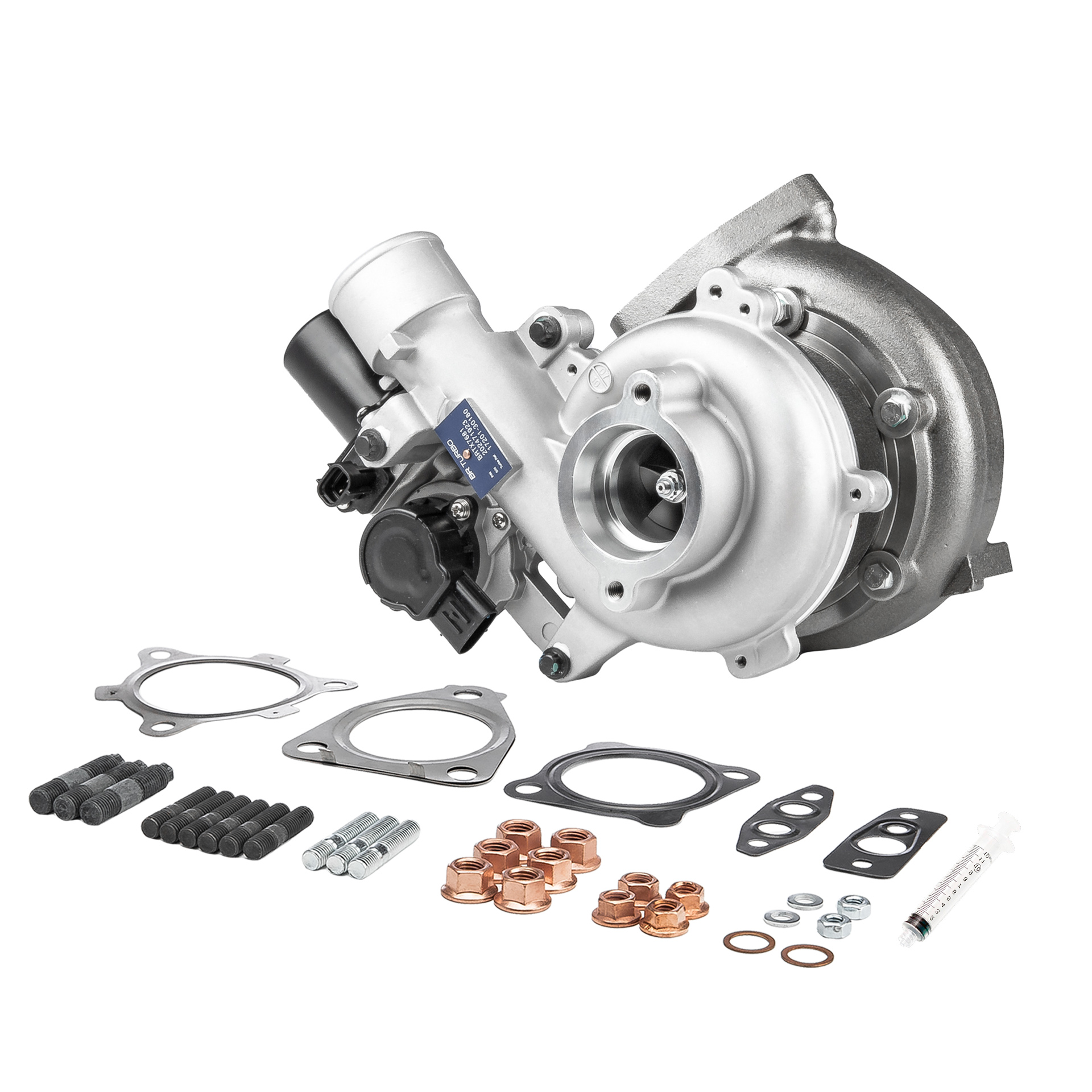Número OEM 17201-30150 - Turbocompresor BRTX7681M TOYOTA, MITSUBISHI, WIESMANN