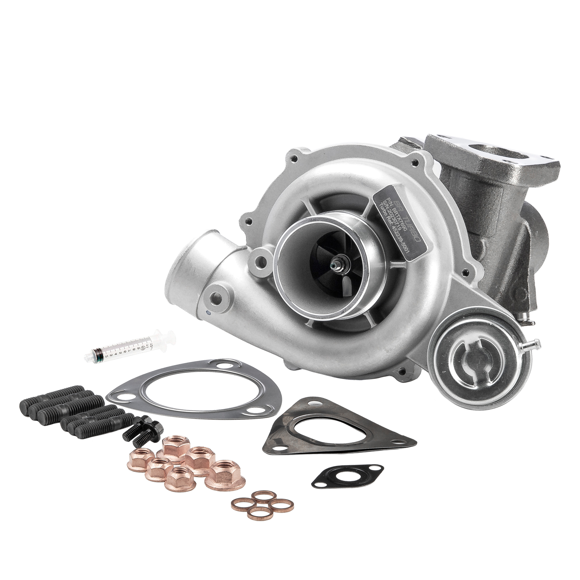 Número OEM PMF100410 - Turbocompressor BRTX7690M LAND ROVER, ROVER