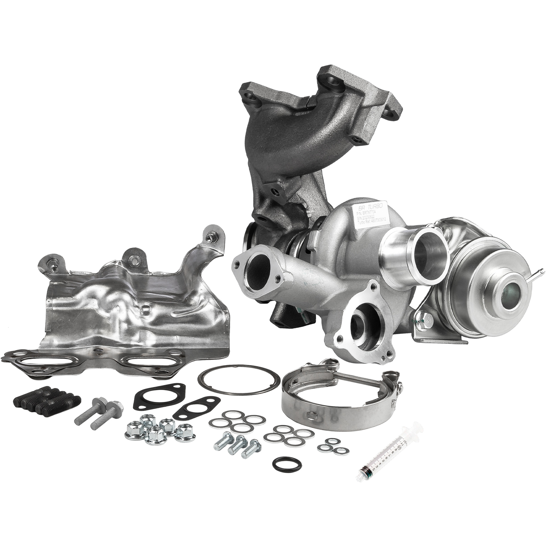 Número OEM 49373-03012 - Turbocompressor BRTX7704M FIAT, MITSUBISHI, ALFA ROMEO, LANCIA