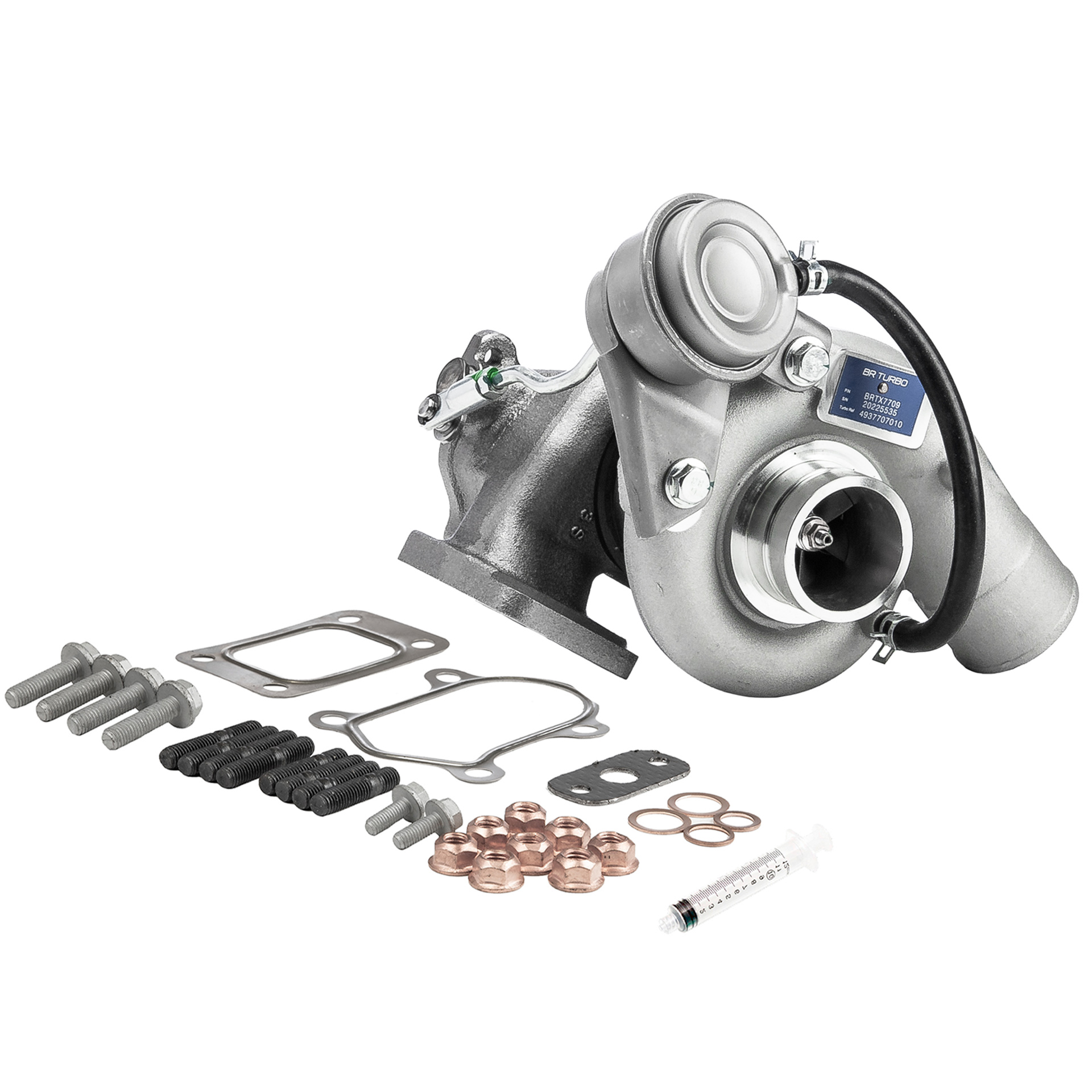 Turbolader BRTX7709M BR Turbo IVECO Daily III Flatbed Vrachtwagen/Chassis 2.8 29 L 13 2005 125 Pk