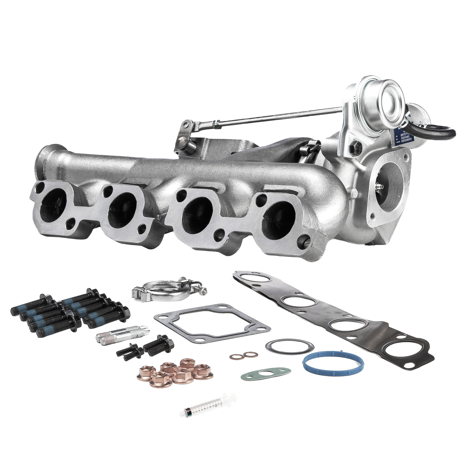 Turbolader BRTX7715M BR Turbo FORD Transit Mk5 Bus (V184, V185) 2.4 DI RWD (F_B_, F_C_, F_A_) 2004 120 Pk
