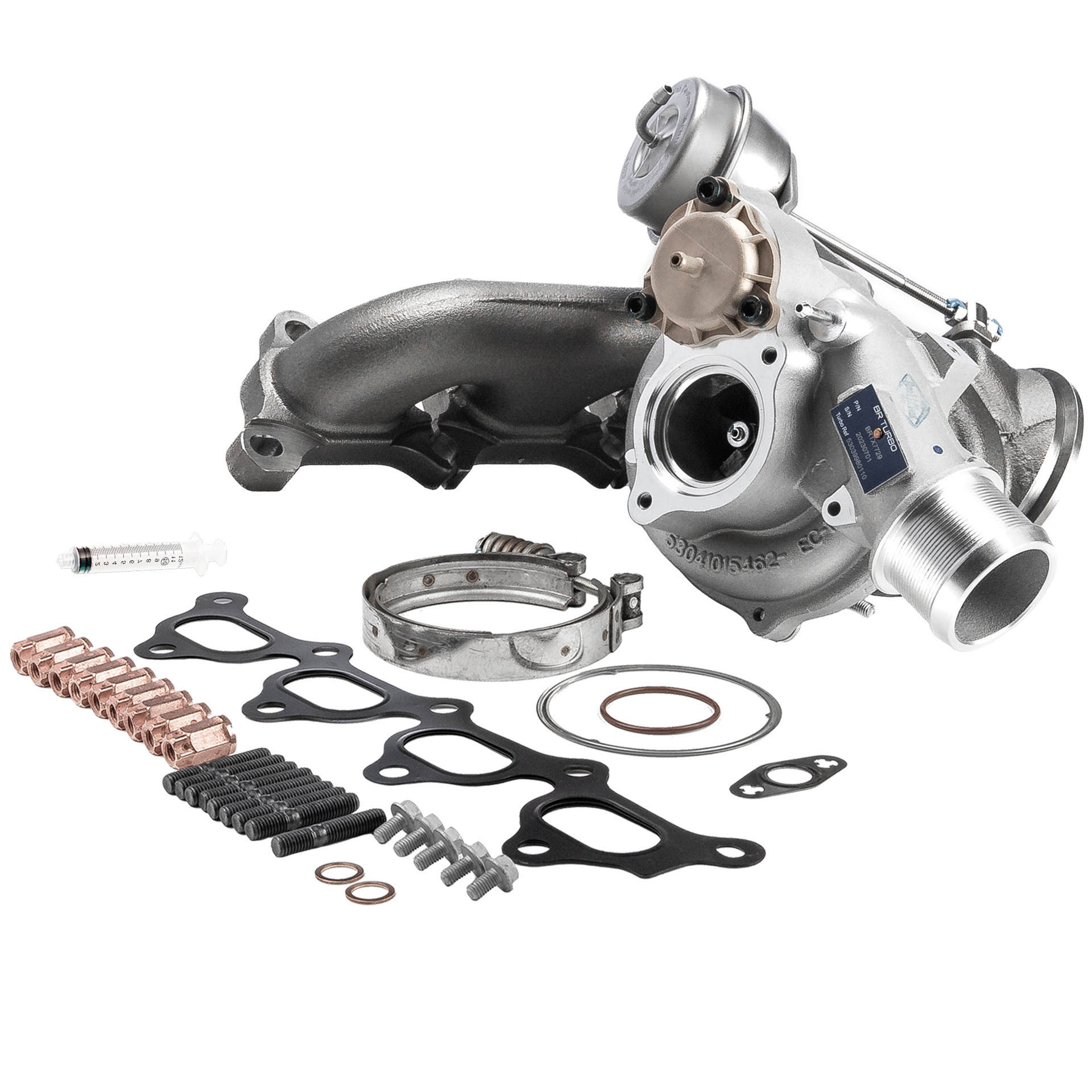 Turbolader BRTX7729M BR Turbo OPEL Astra H GTC (A04) 1.6 Turbo (L08) 2009 180 Pk