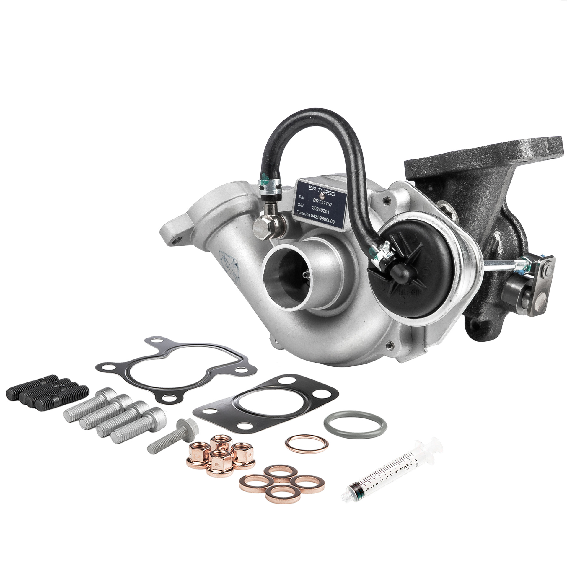 Numéro OEM 5435-988-0009 - Turbocompresseur BRTX7757M PEUGEOT, CITROËN, FORD, TOYOTA, MAZDA