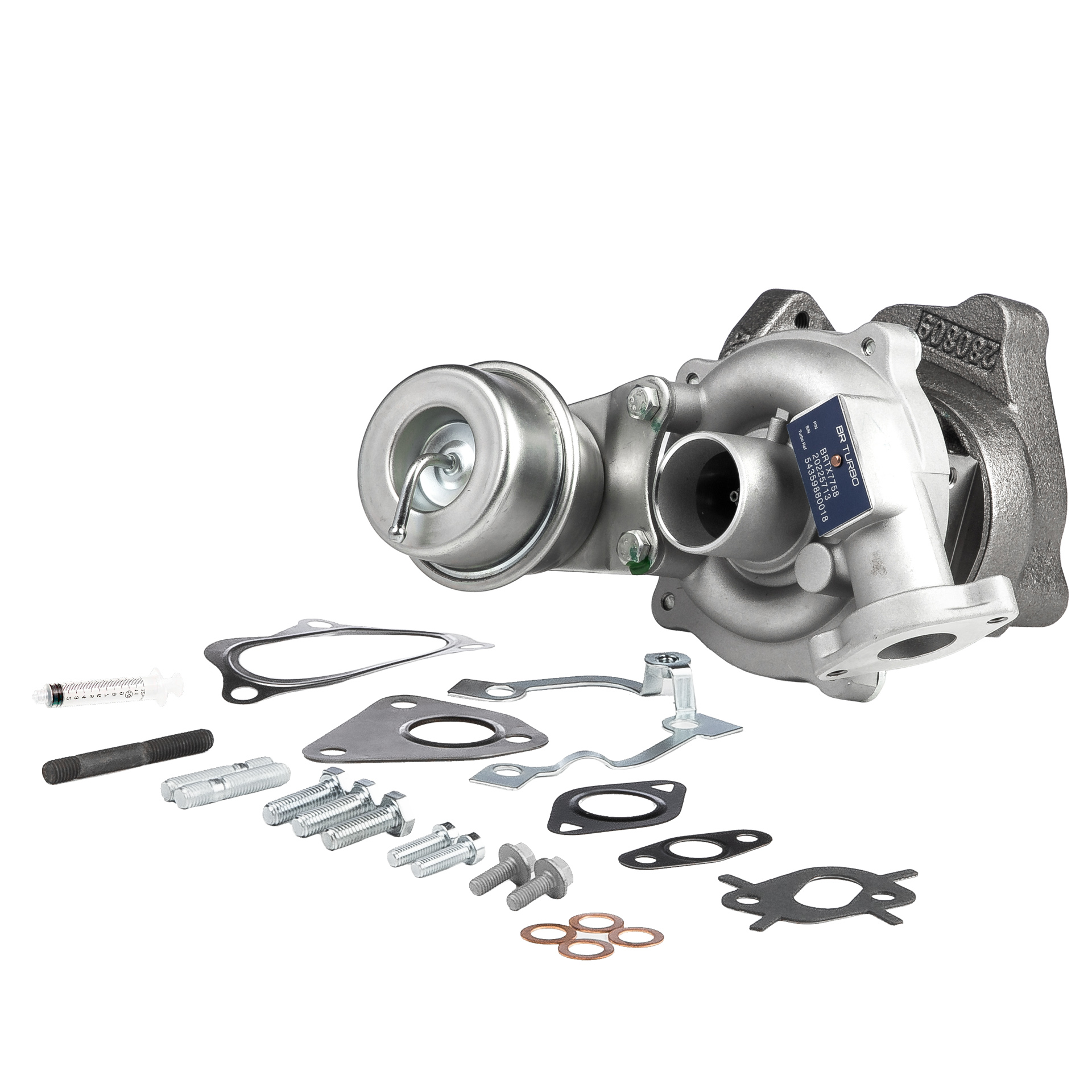 Número OEM 58 60 028 - Turbocompressor BRTX7758M OPEL, FORD, FIAT, ALFA ROMEO, LANCIA