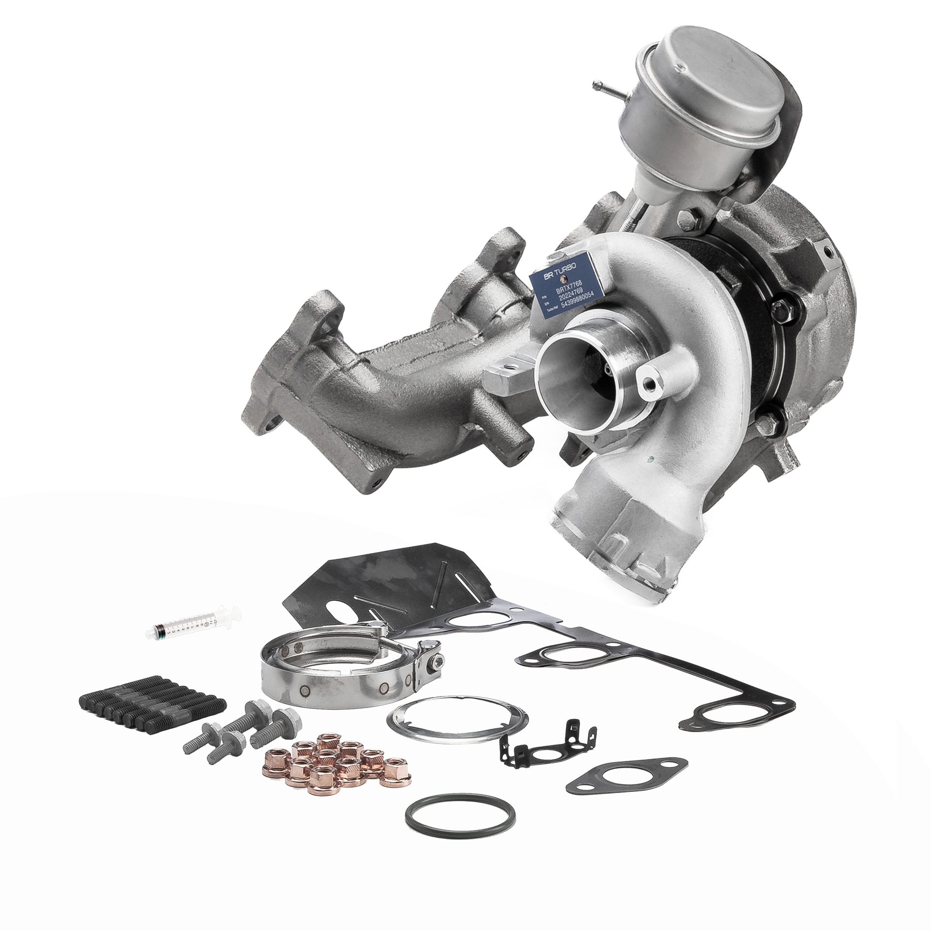 Numer OEM 045 253 019 JV - Turbosprężarka BRTX7768M AUDI, SKODA, SEAT