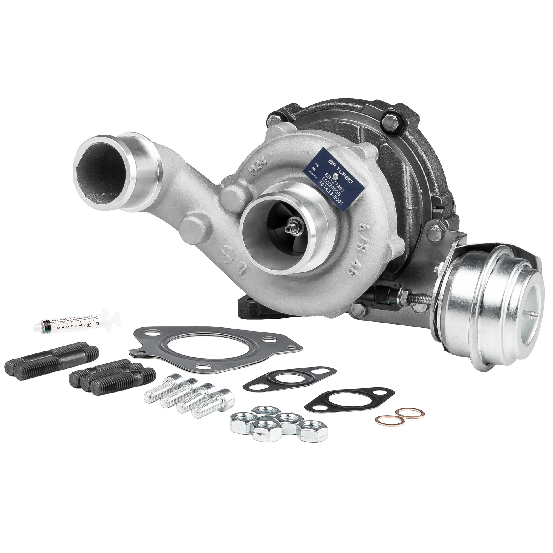 Numéro OEM A664 090 07 80 - Turbocompresseur BRTX7837M MERCEDES-BENZ, SSANGYONG