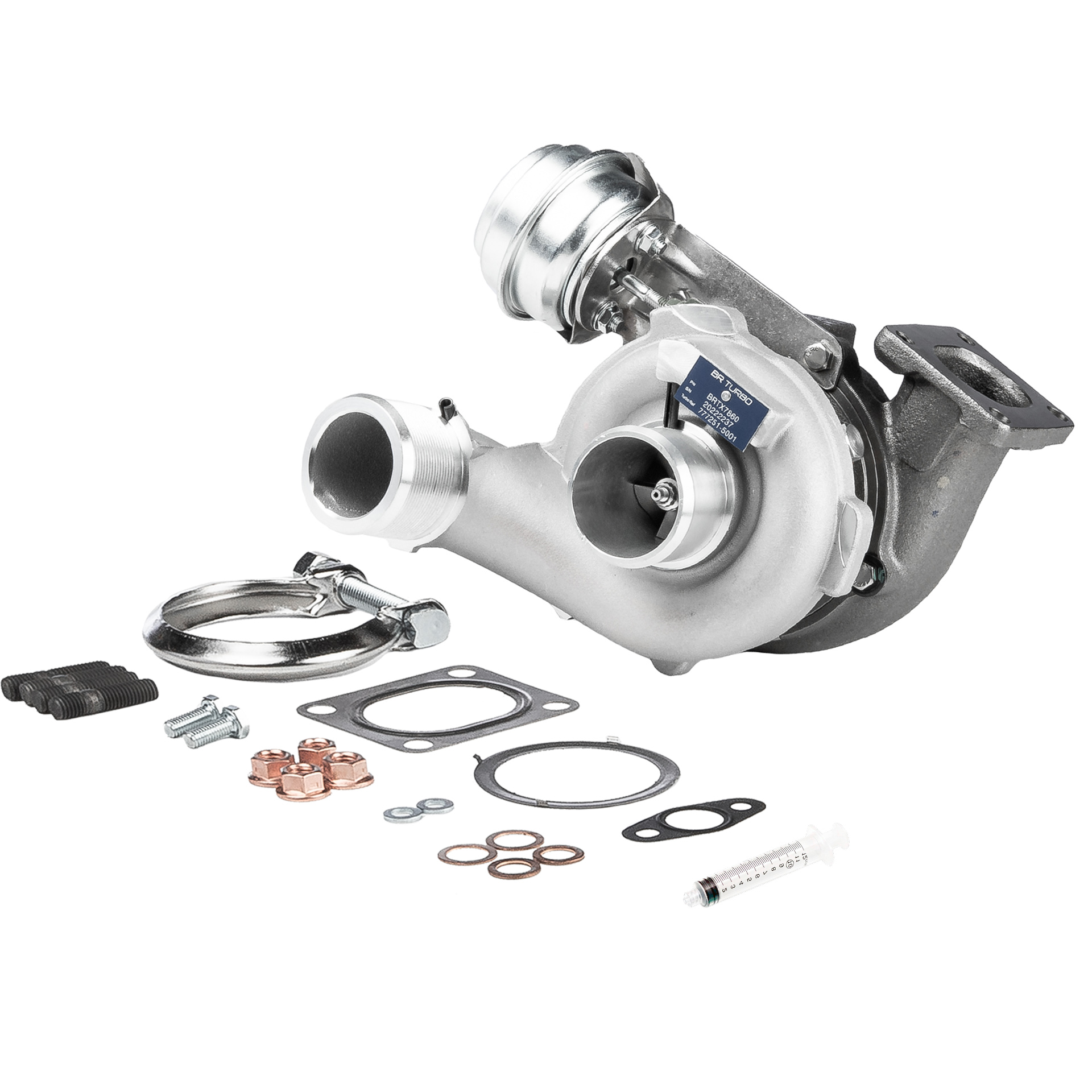 Turbolader BRTX7860M BR Turbo FIAT Stilo Multi Wagon (192) 1.9 JTD 2004 115 HK