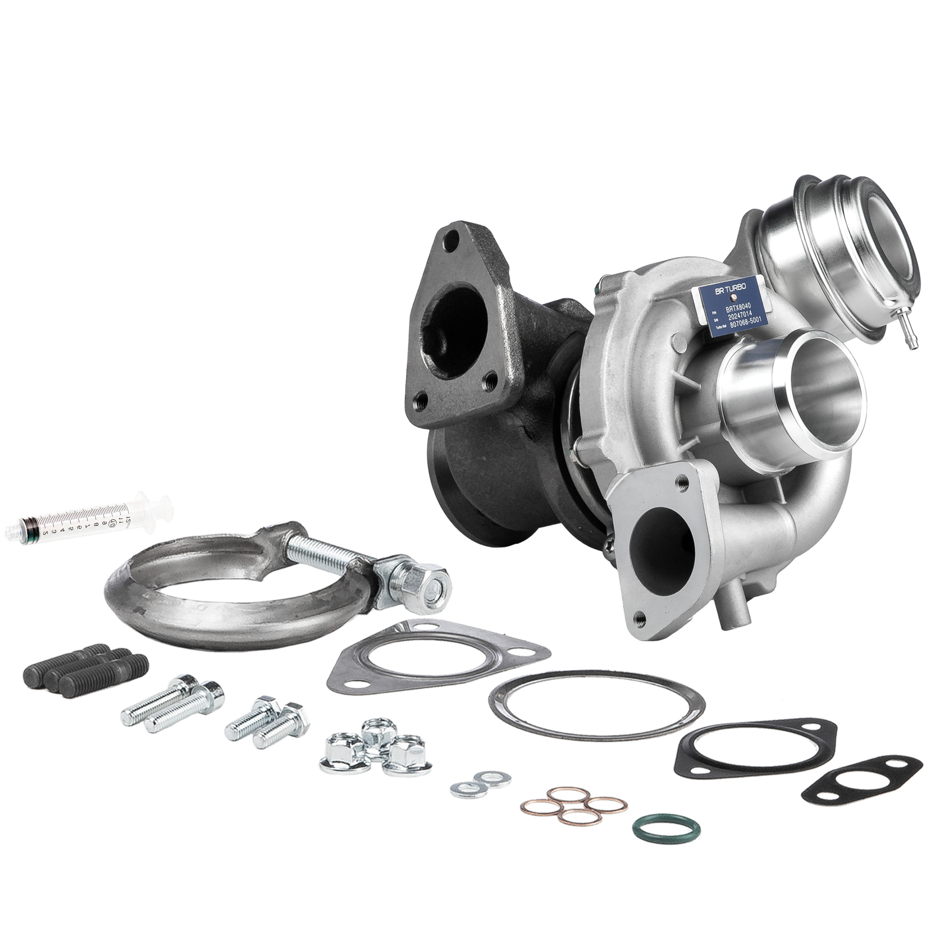 Turboaggregat BRTX8040M BR Turbo FIAT Doblo II Kombi (263) 1.6 D Multijet (263AXD1B, 263AXX1B) 2015 105 hk