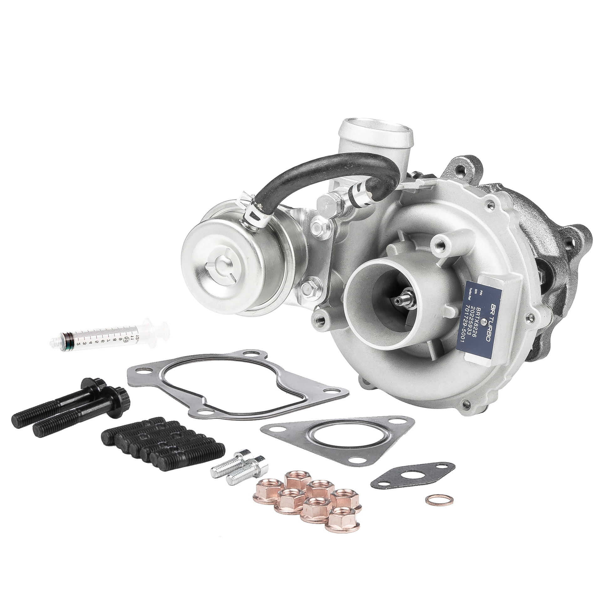 BR Turbo | Turbosprężarka z materiałem montażowym/ mocującym BRTX8226M Volkswagen Lupo / Lupo 3L (6X1, 6E1) 1998 tanie online