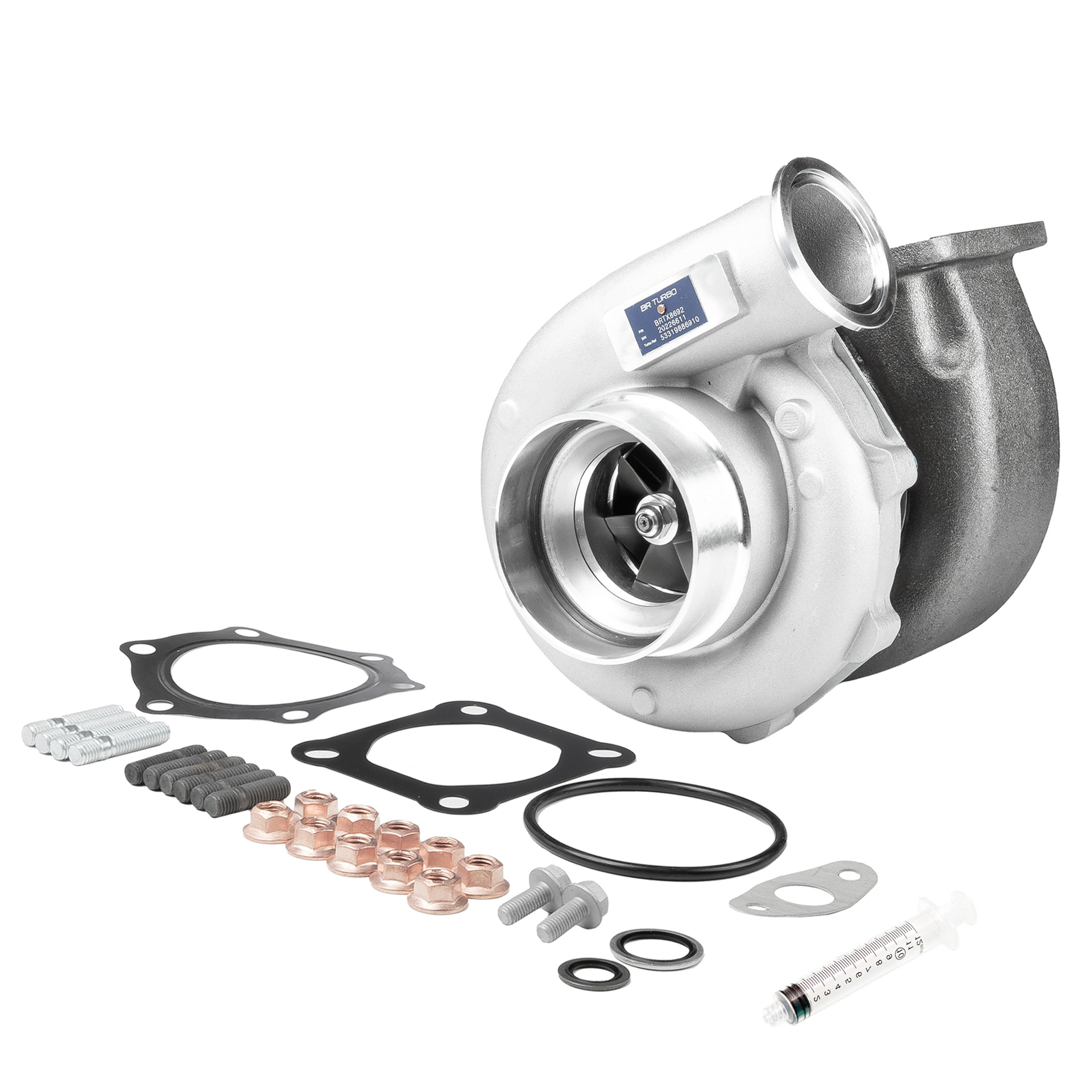 Numer OEM 51.09100-7607 - Turbosprężarka BRTX8692M MAN