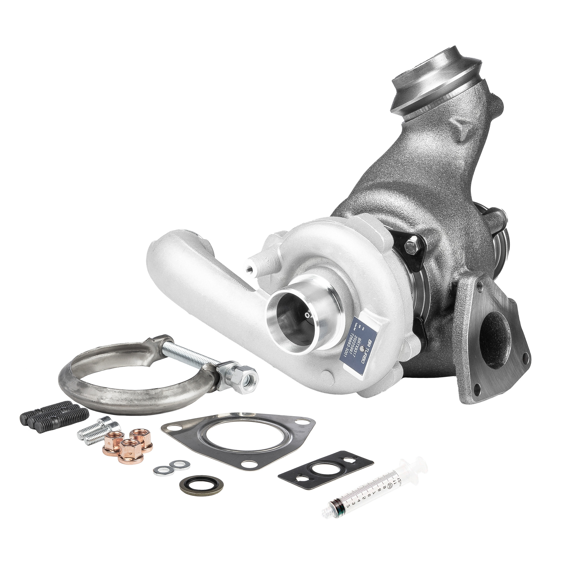 Numéro OEM 0375 F8 - Turbocompresseur BRTX9317M PEUGEOT, CITROËN, FIAT, LANCIA