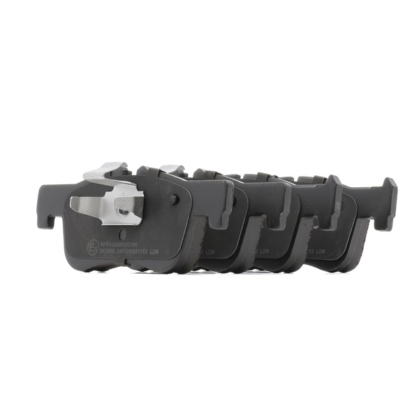 Bremsbeläge 402B0584P RIDEX PLUS 6858910 für Verschleißwarnanzeige vorbereitet, Vorderachse, mit Anti-Quietsch-Blech